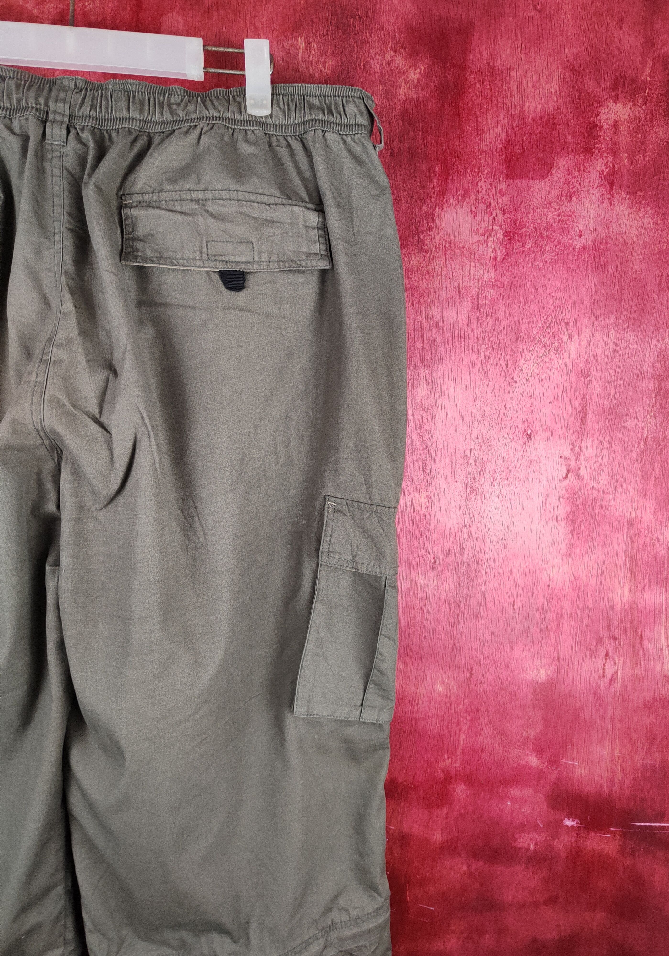 Japanese Brand × Vintage DL Japanese Brand Olive Tactical Cargo Pants #S779 Size US 36 / EU 52 - 11 Thumbnail