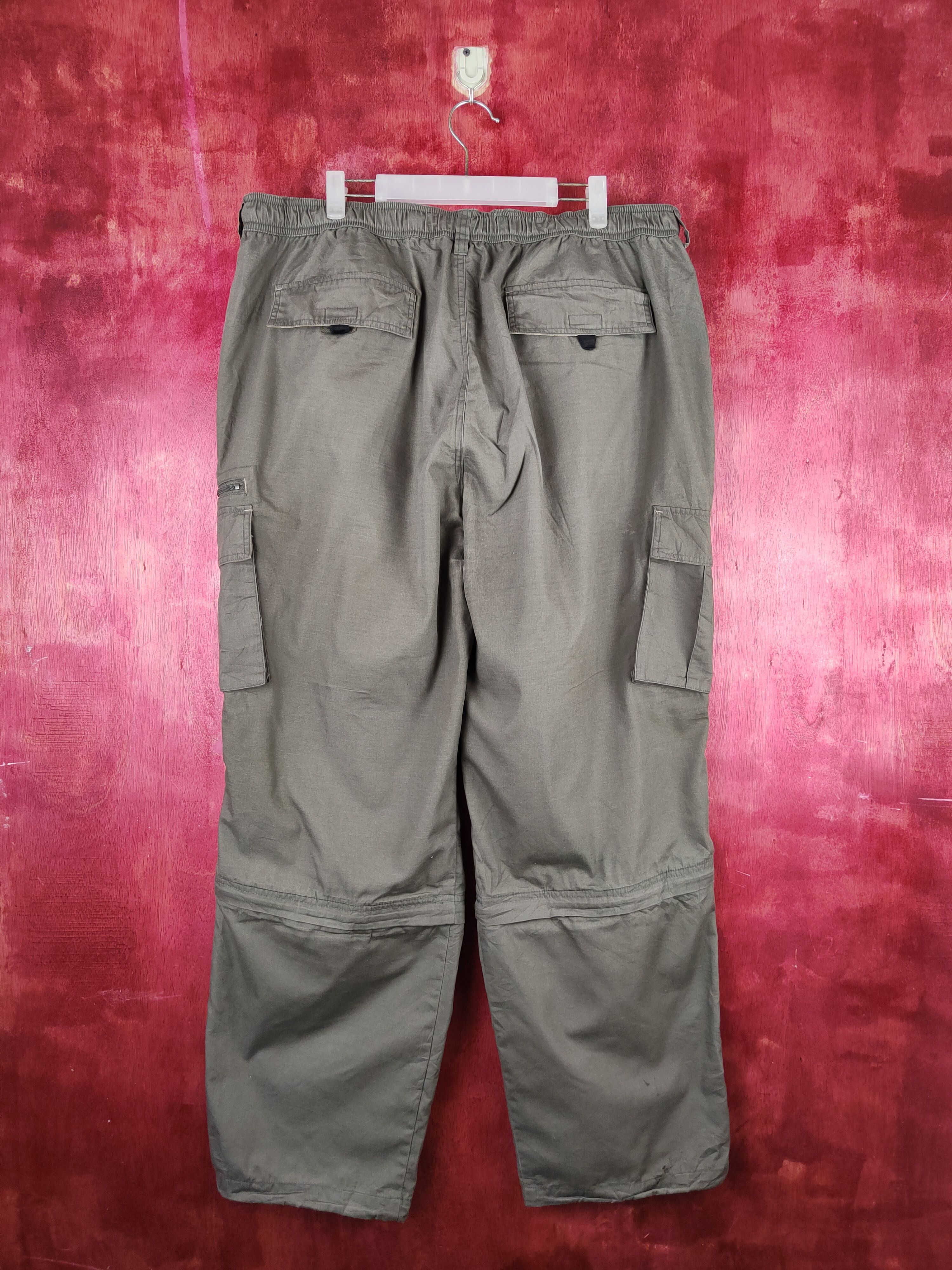 Japanese Brand × Vintage DL Japanese Brand Olive Tactical Cargo Pants #S779 Size US 36 / EU 52 - 8 Thumbnail