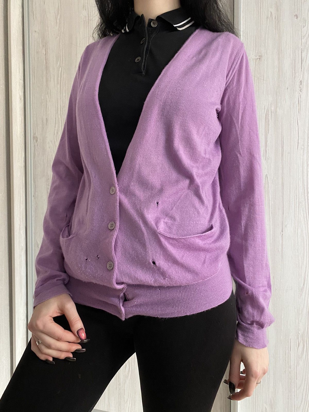Marni Marni distressed cardigan sweater Size S / US 4 / IT 40 - 2 Thumbnail