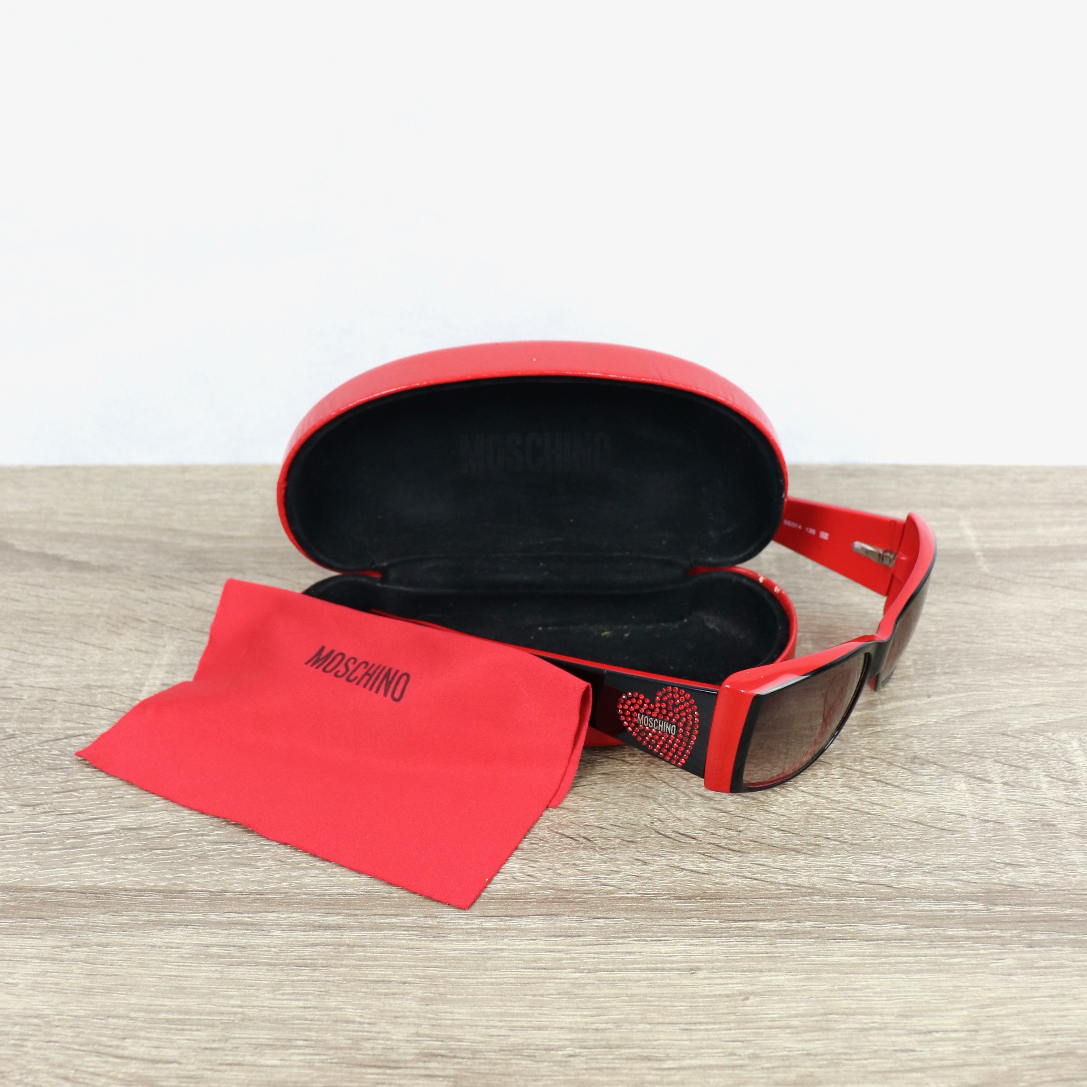 Moschino Moschino heart swarovski sunglasses Size ONE SIZE - 3 Thumbnail