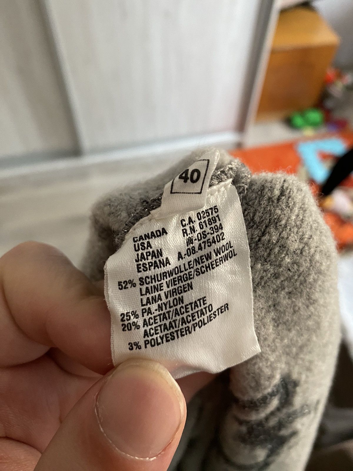 Escada Escada Wool Grey Flower Cardigan Size 40 Size S / US 4 / IT 40 - 6 Thumbnail