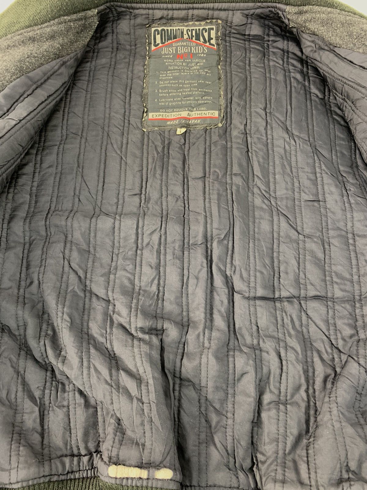 BIGI Vintage Just Bigi Expedition Padded Leather Varsity Jacket Size US L / EU 52-54 / 3 - 6 Thumbnail