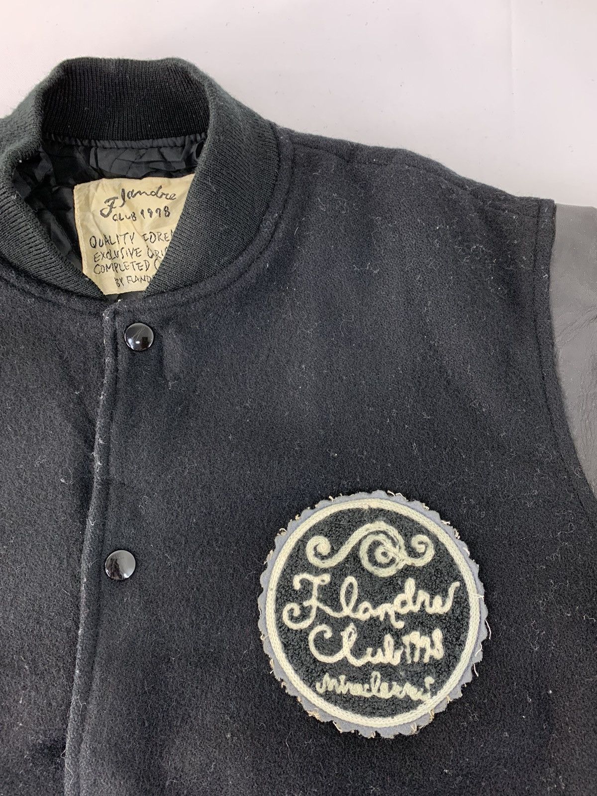 Vintage Hype 80s Flandre Co Club 1978 Autumn Winter 88/89 Jacket Size US M / EU 48-50 / 2 - 3 Thumbnail