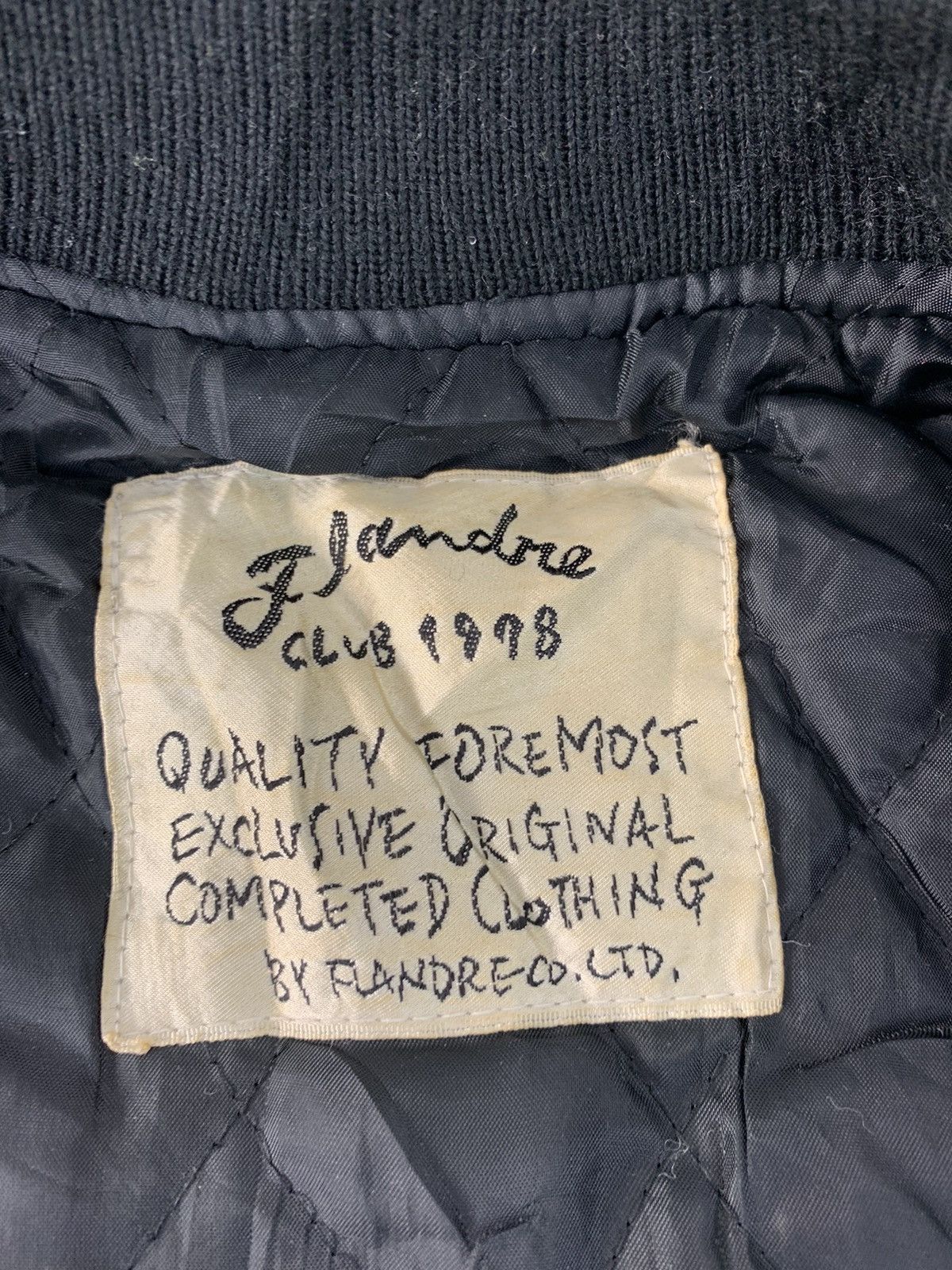 Vintage Hype 80s Flandre Co Club 1978 Autumn Winter 88/89 Jacket Size US M / EU 48-50 / 2 - 6 Thumbnail