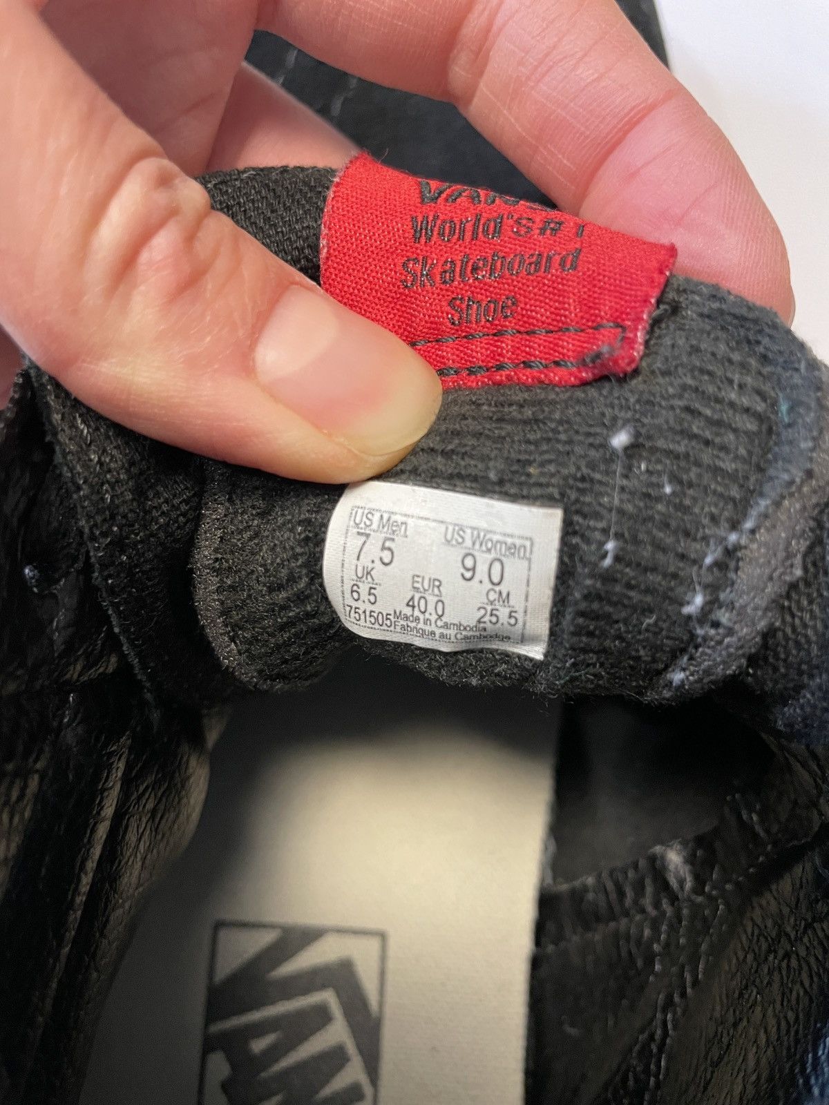 Vans Vans Old Skool Sk8-Hi Size US 7.5 / EU 40-41 - 14 Thumbnail