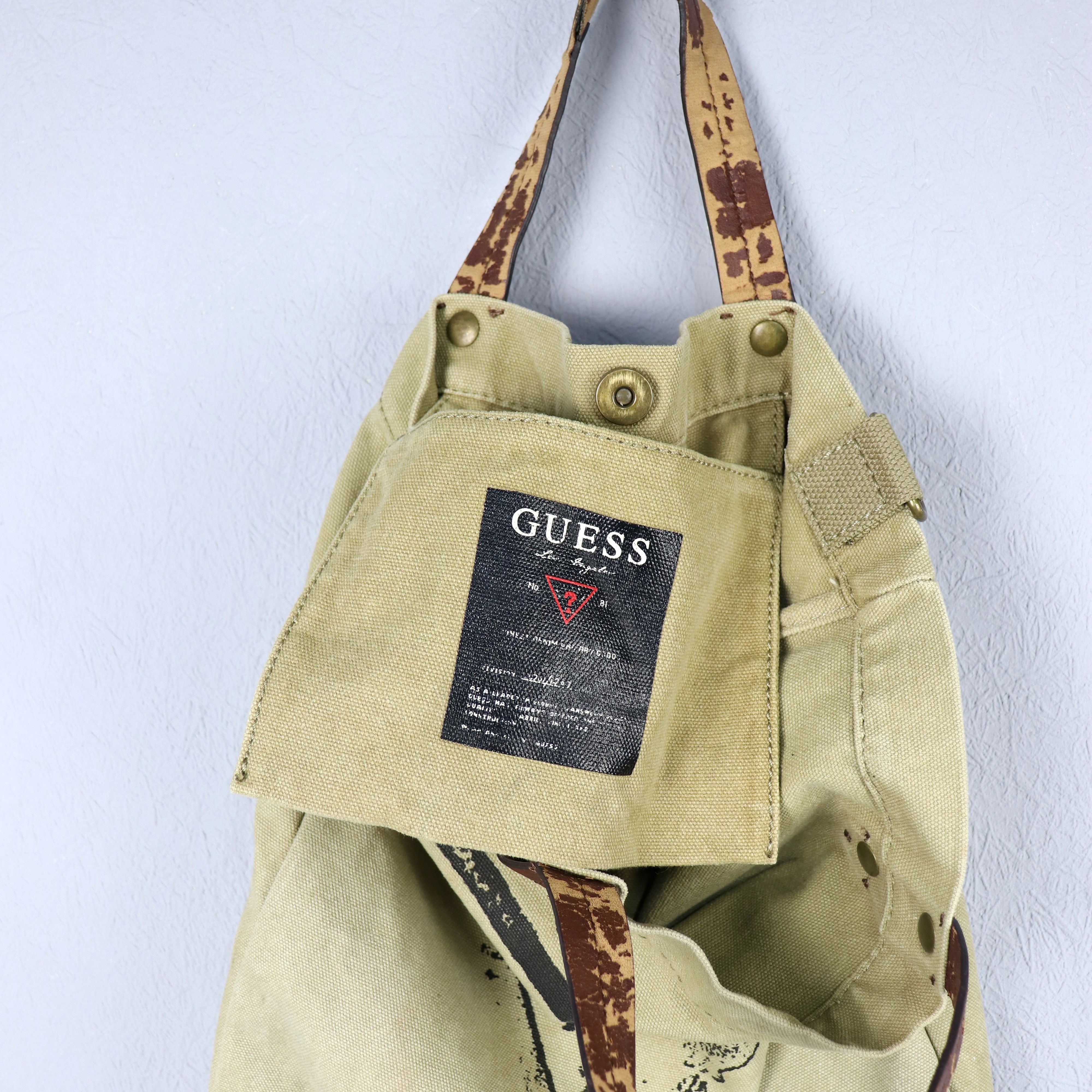 Guess rare 80's vintage guess usa army bag Size ONE SIZE - 4 Thumbnail