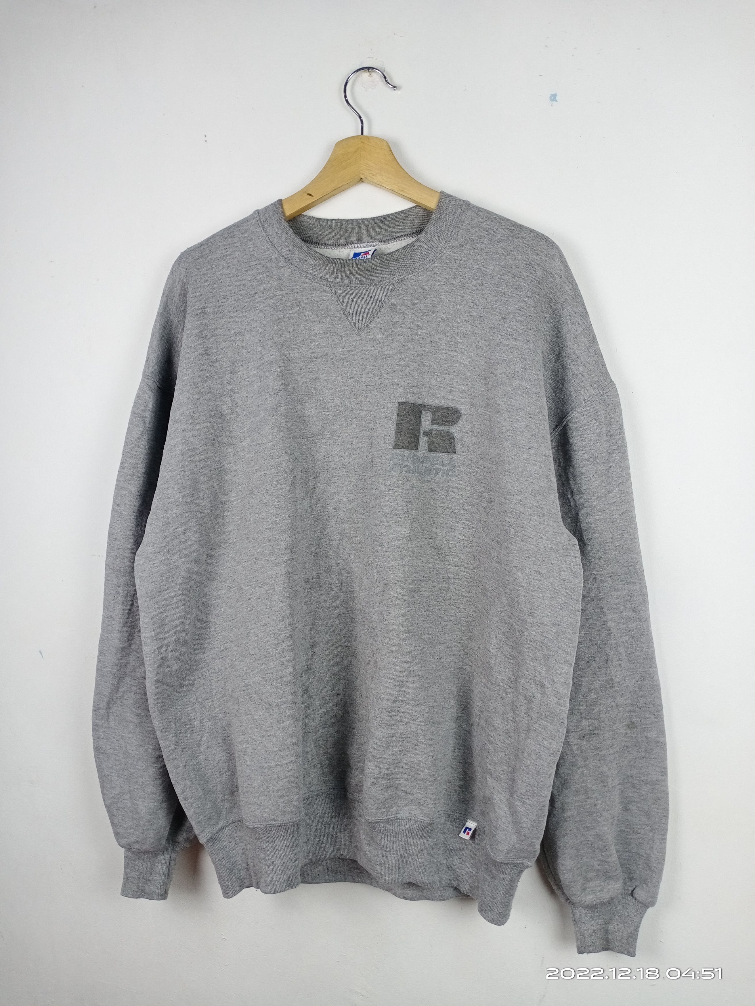 Russell Athletic 💥RARE💥Vintage 90s Russell Athletic Sweatshirt Nice Design Size US XL / EU 56 / 4 - 2 Thumbnail