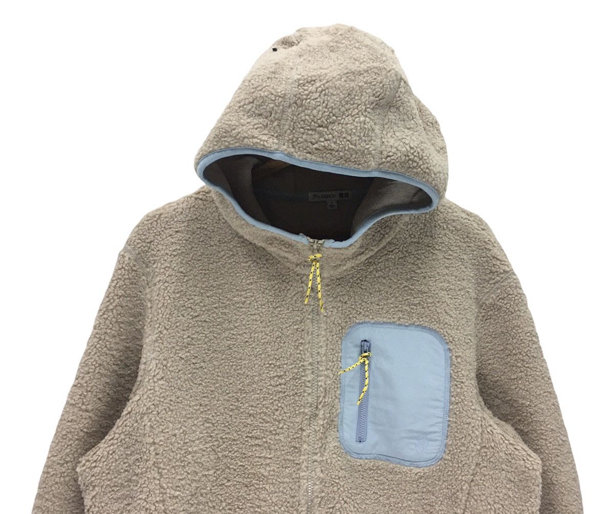 JW Anderson × Uniqlo × Vintage Vintage Uniqlo J W Anderson Zipper Fleece Hoodie Size US S / EU 44-46 / 1 - 2 Thumbnail
