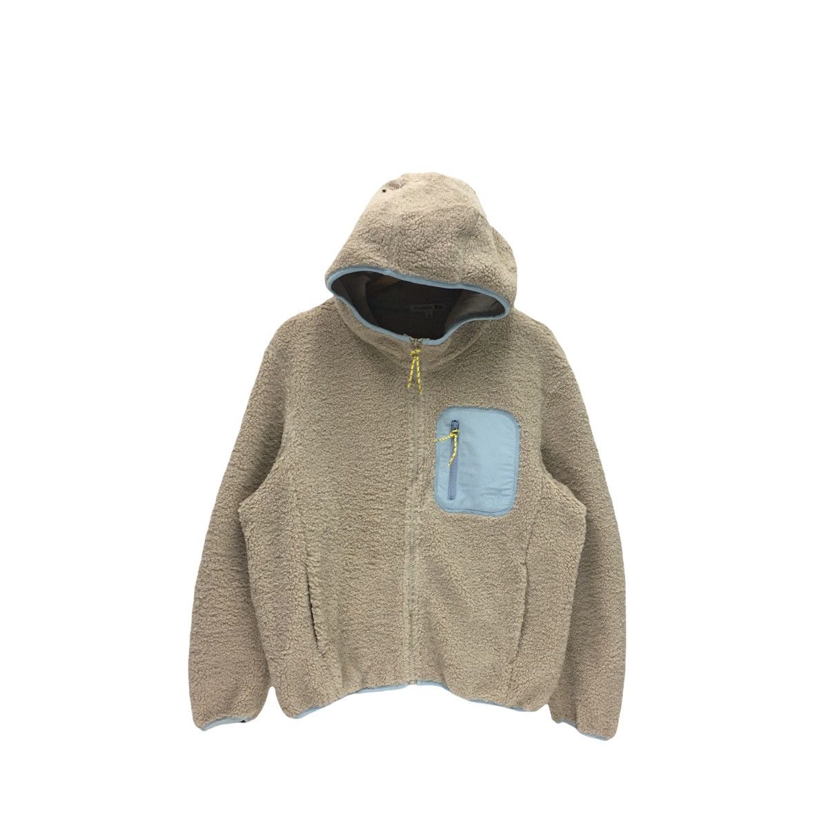 JW Anderson × Uniqlo × Vintage Vintage Uniqlo J W Anderson Zipper Fleece Hoodie Size US S / EU 44-46 / 1 - 1 Thumbnail