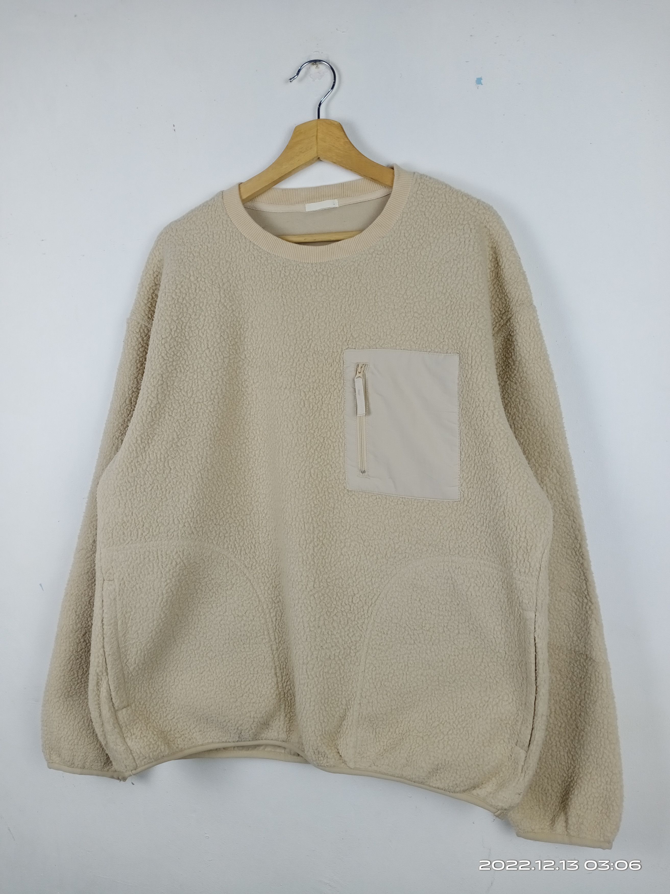 Japanese Brand × Uniqlo × Vintage 💥RARE💥GU By Uniqlo Fleece Deep Pile Sweatshirt Jacket Size US L / EU 52-54 / 3 - 3 Thumbnail