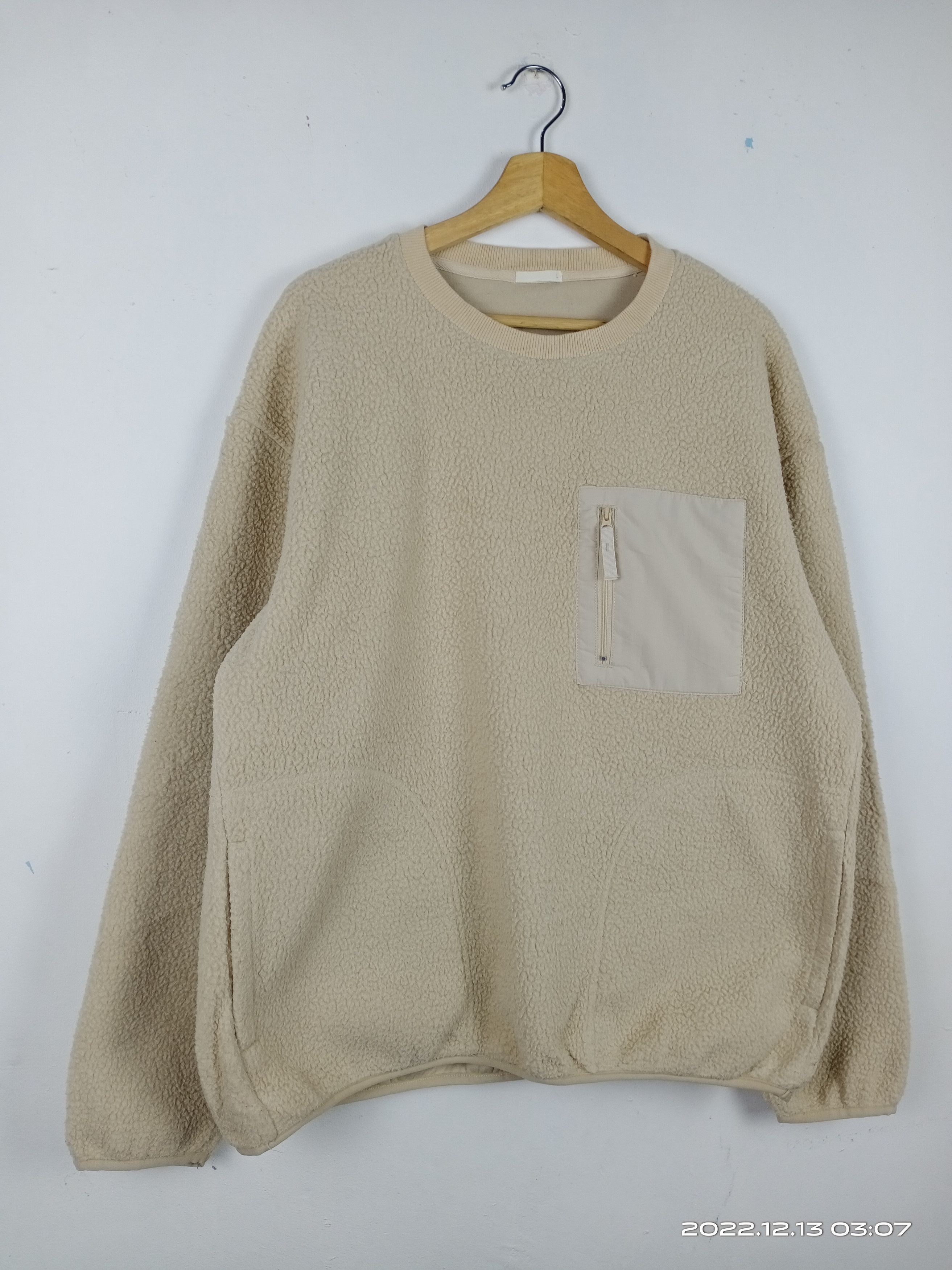 Japanese Brand × Uniqlo × Vintage 💥RARE💥GU By Uniqlo Fleece Deep Pile Sweatshirt Jacket Size US L / EU 52-54 / 3 - 2 Thumbnail