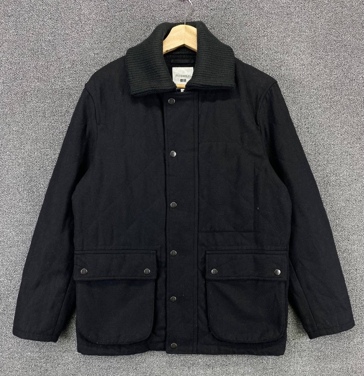 JW Anderson × Uniqlo J. W. Anderson x Uniqlo Double Pocket Quilted Wool Jacket Size US L / EU 52-54 / 3 - 1 Thumbnail