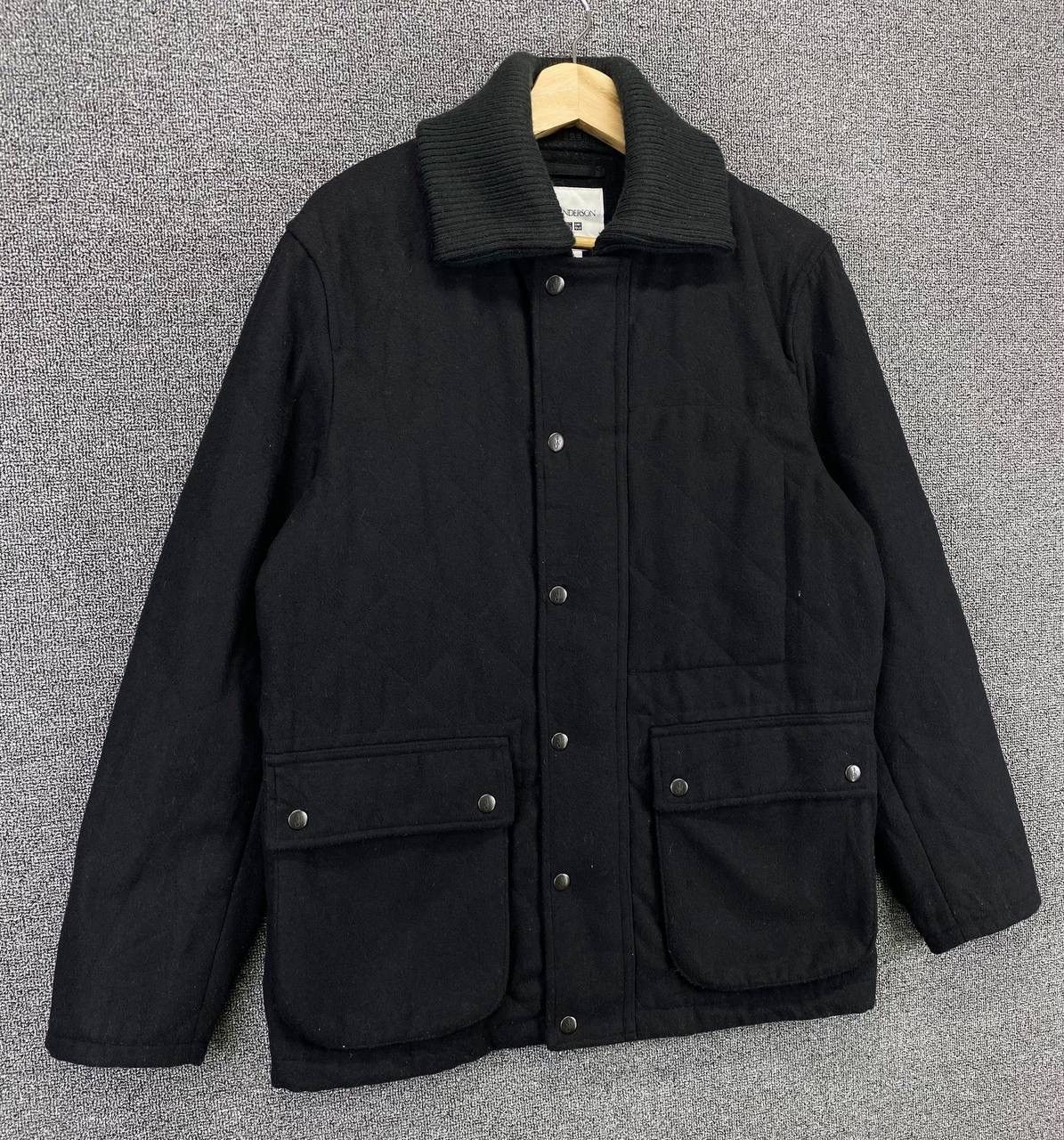 JW Anderson × Uniqlo J. W. Anderson x Uniqlo Double Pocket Quilted Wool Jacket Size US L / EU 52-54 / 3 - 2 Thumbnail