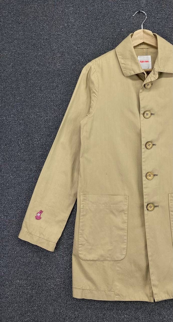 Issey Miyake Vintage Ne-Net by Issey Miyake Buttop Up Chore Jacket Size M / US 6-8 / IT 42-44 - 2 Thumbnail