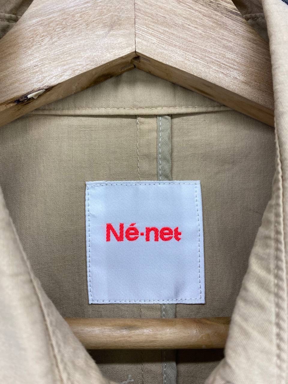Issey Miyake Vintage Ne-Net by Issey Miyake Buttop Up Chore Jacket Size M / US 6-8 / IT 42-44 - 6 Thumbnail