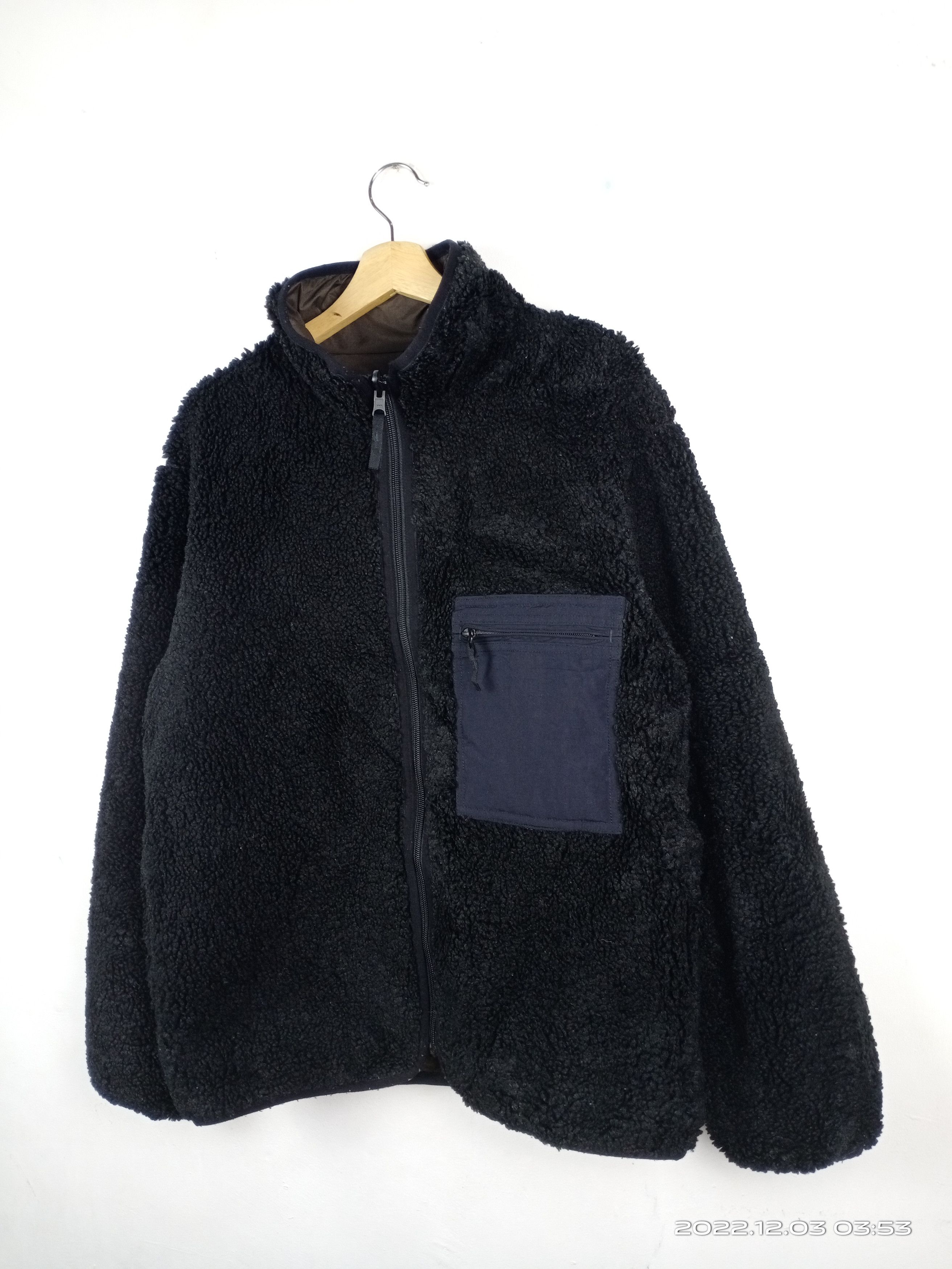 💥RARE💥Uniqlo Reversible Fleece Deep Pile Jacket