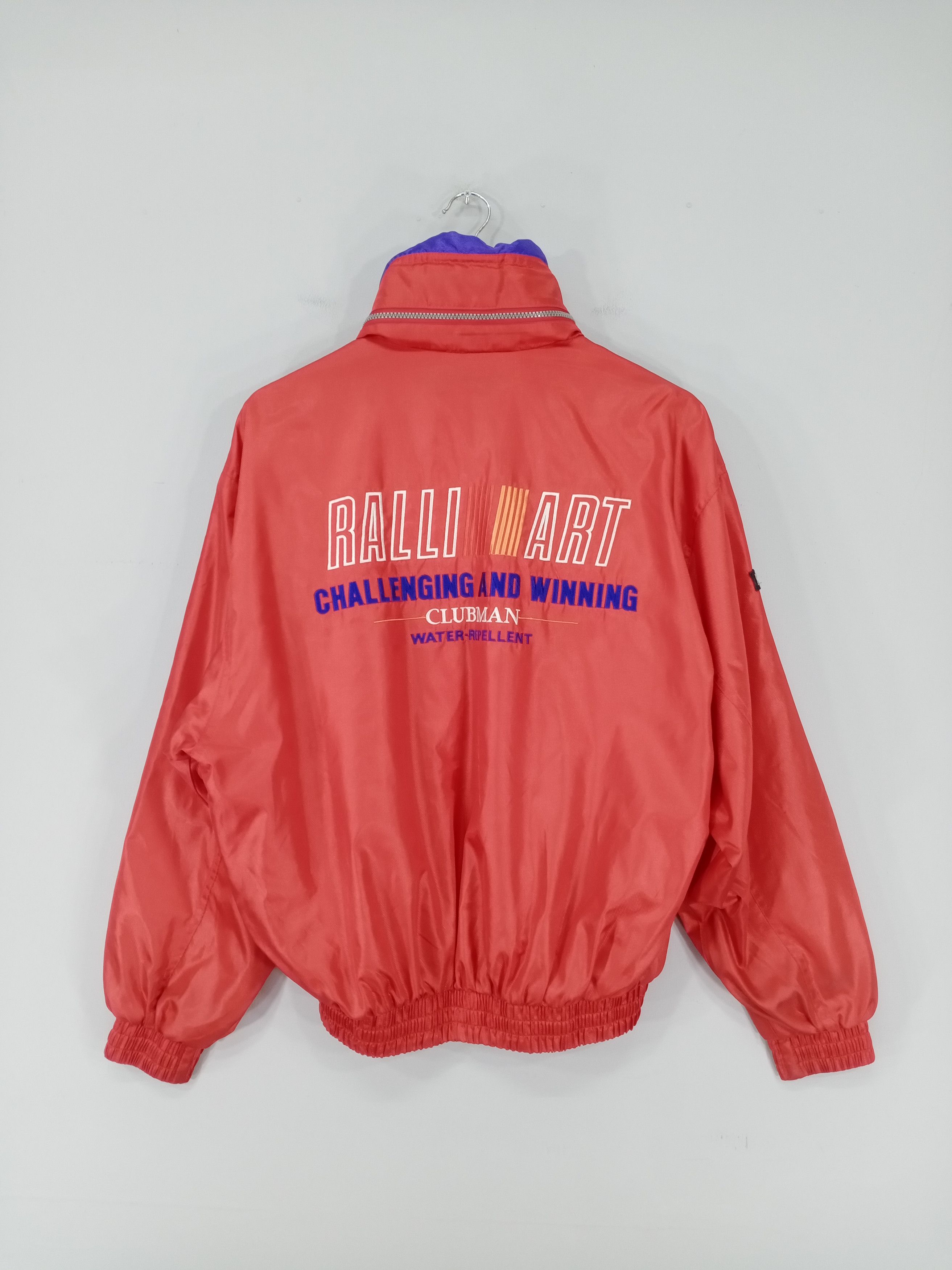 image of Racing x Sports Specialties vintage 90's Ralliart Clubman Jacket in Red, Men's (Size Large)