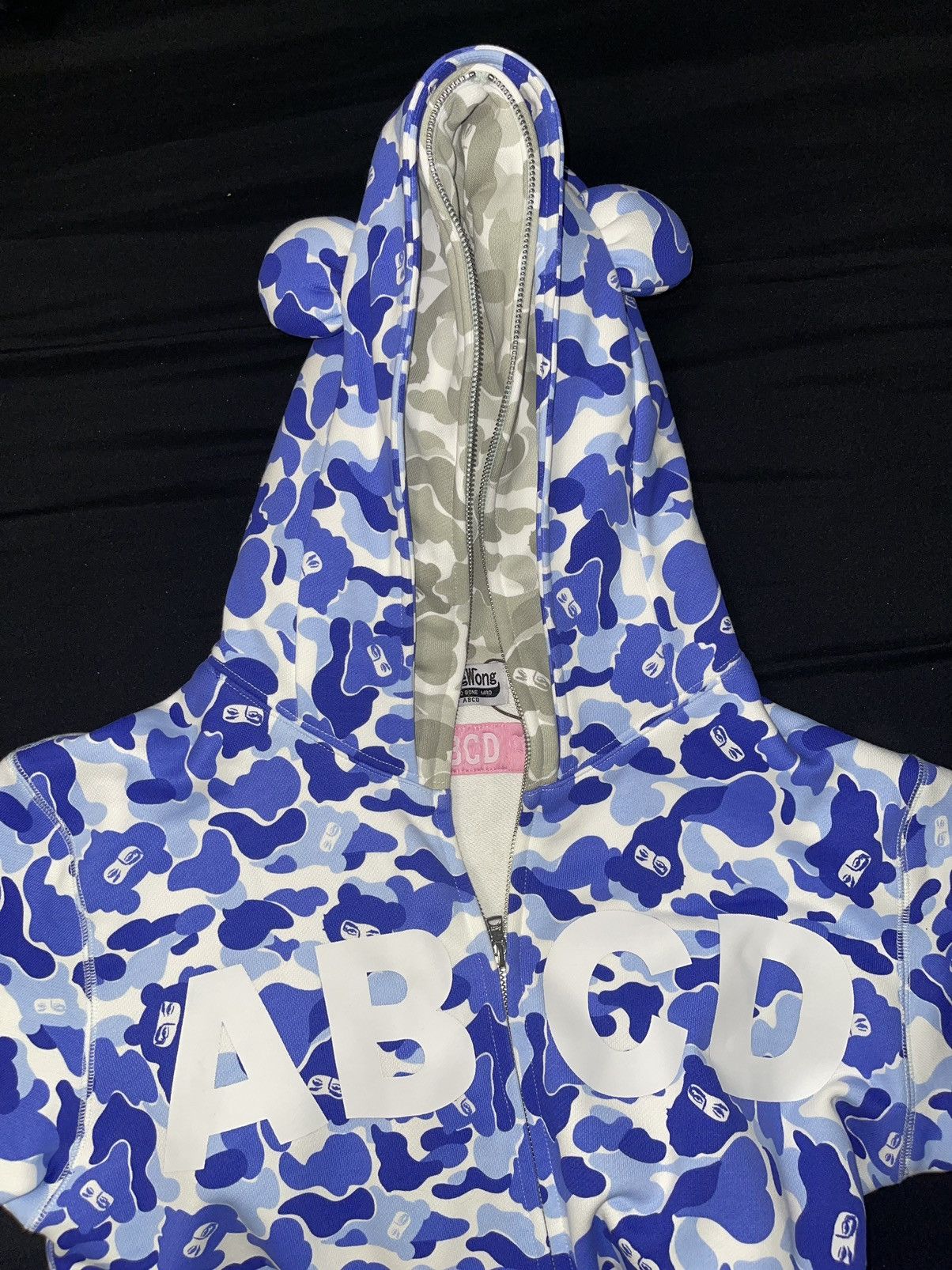 Japanese Brand Jose Wong ABCD double hoodie | Grailed
