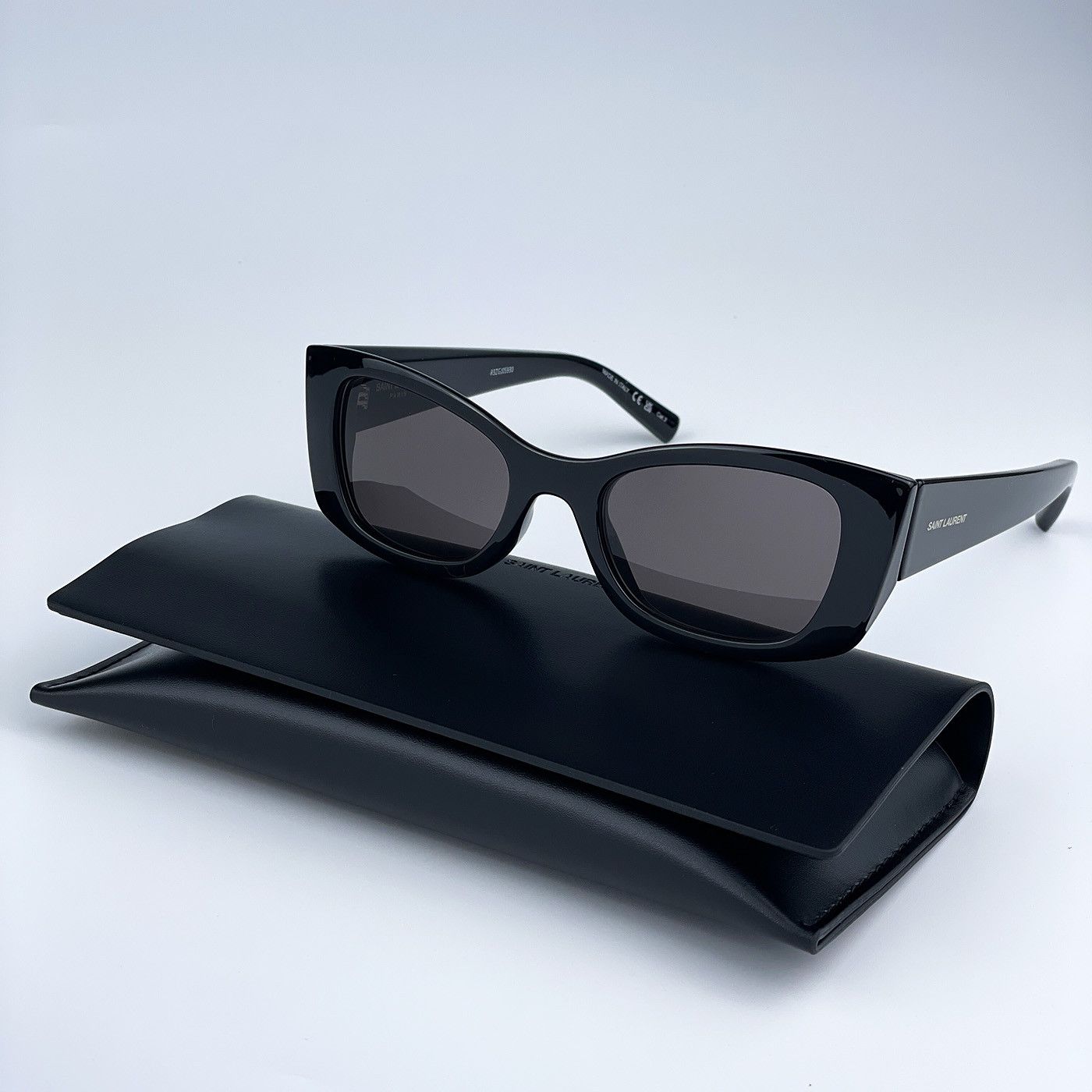 Saint Laurent Paris NEW Saint Laurent SL641 001 Black Cat 