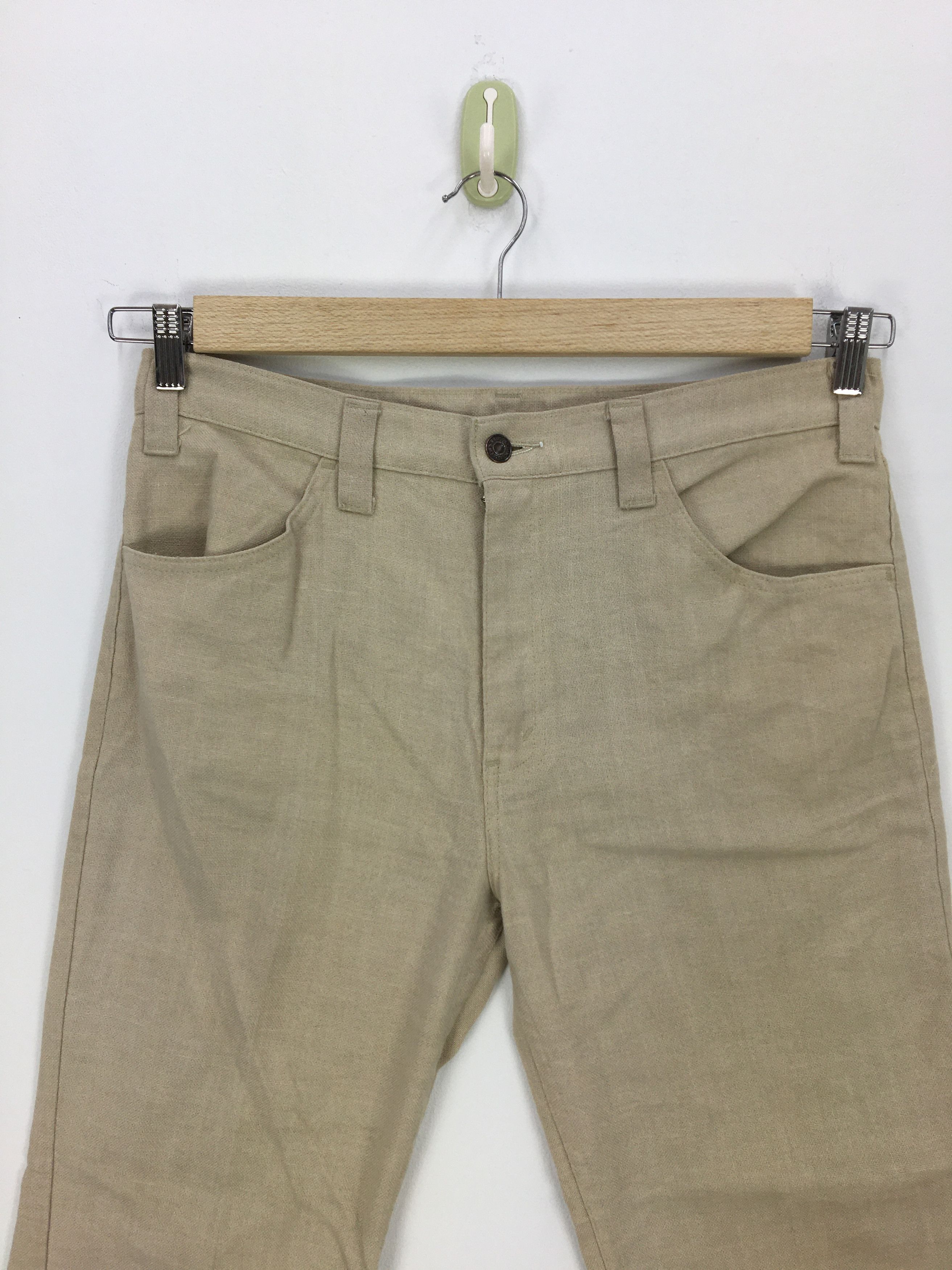 Levi's Vintage Levi's Sta Prest Bell Bottom Jeans Levis Flare Denim Size US 34 / EU 50 - 3 Thumbnail
