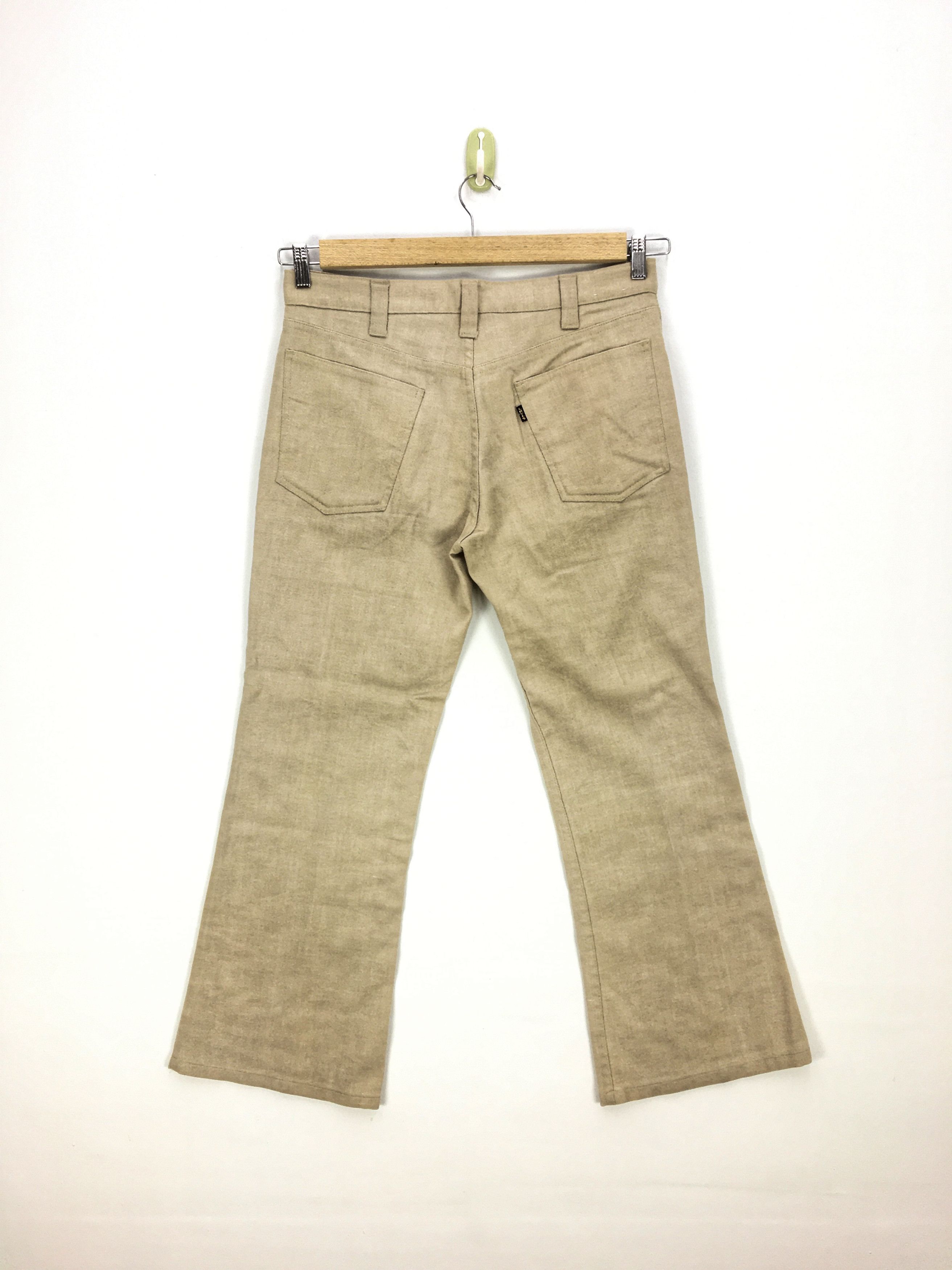 Levi's Vintage Levi's Sta Prest Bell Bottom Jeans Levis Flare Denim Size US 34 / EU 50 - 2 Thumbnail