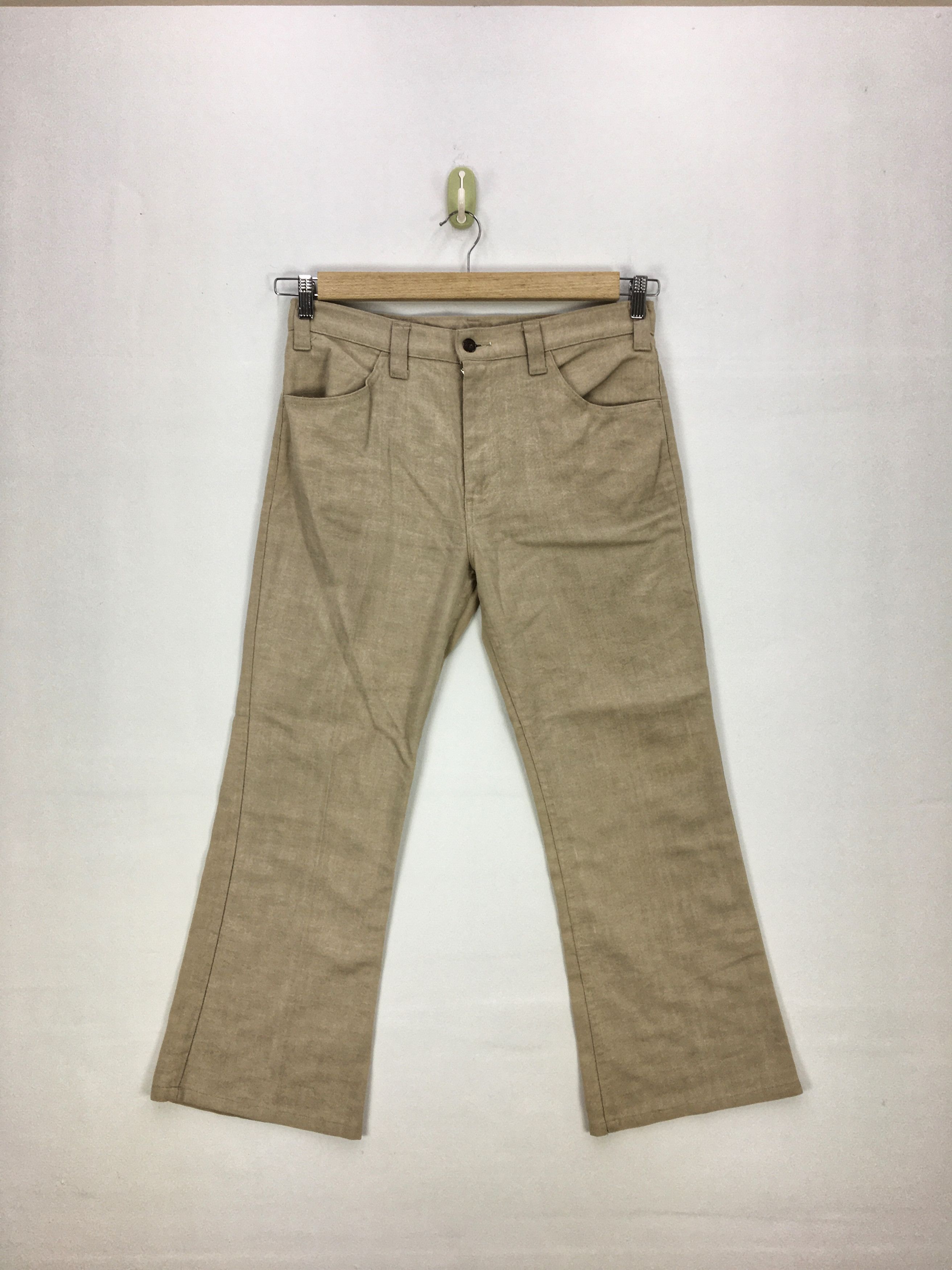 Levi's Vintage Levi's Sta Prest Bell Bottom Jeans Levis Flare Denim Size US 34 / EU 50 - 1 Thumbnail