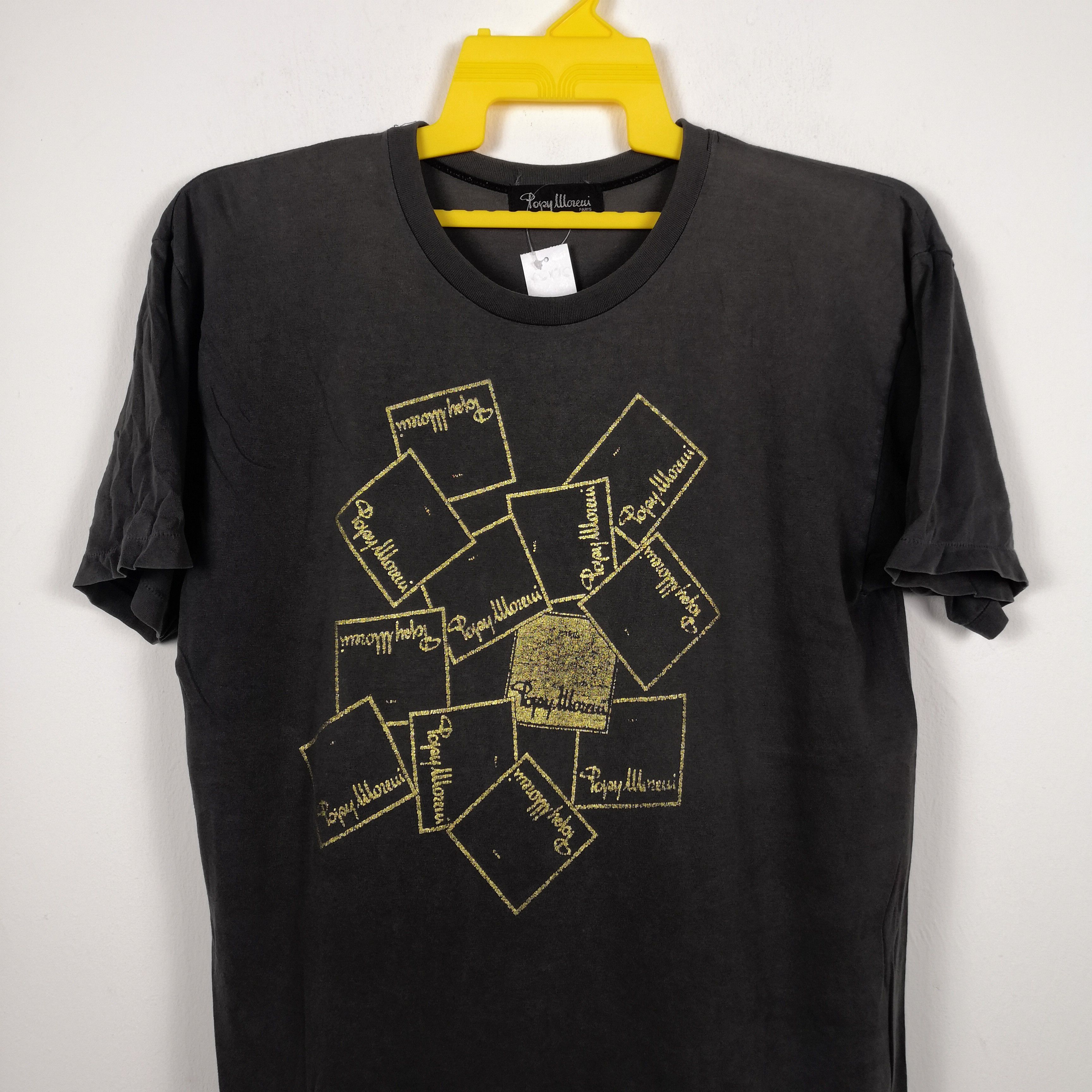 Vintage Vintage Popy Woreui Paris T Shirt Vintage Popy Woreui Tees Size US M / EU 48-50 / 2 - 2 Thumbnail