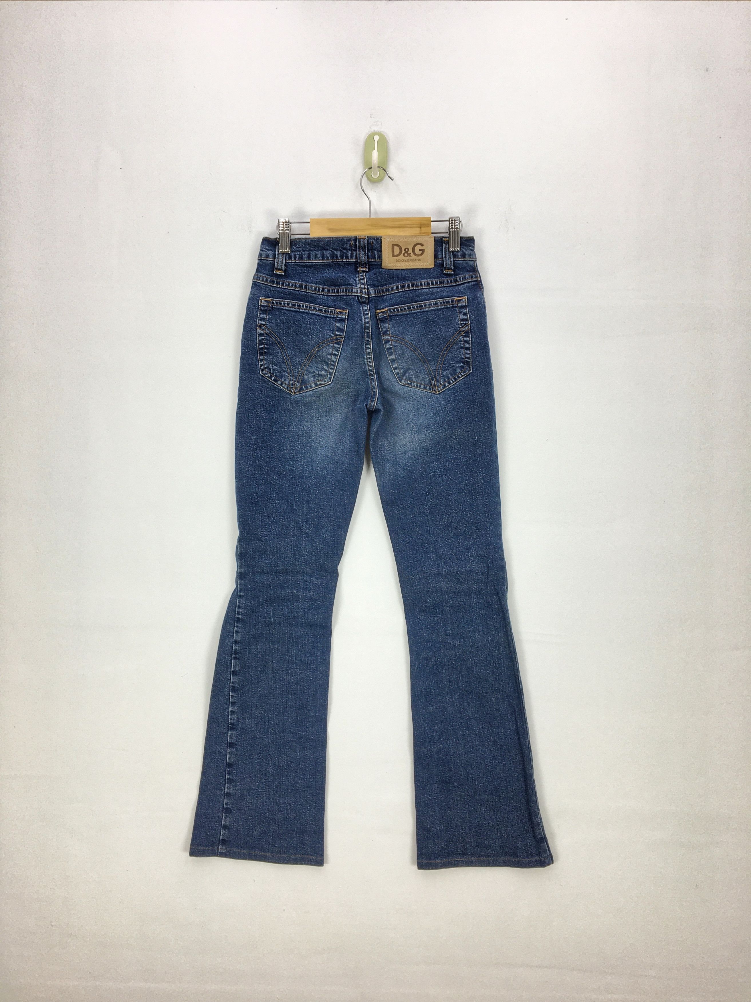 Dolce & Gabbana Vintage Dolce Gabbana Flare Denim Pants Bell Bottom Jeans Size 26" / US 2 / IT 38 - 2 Thumbnail
