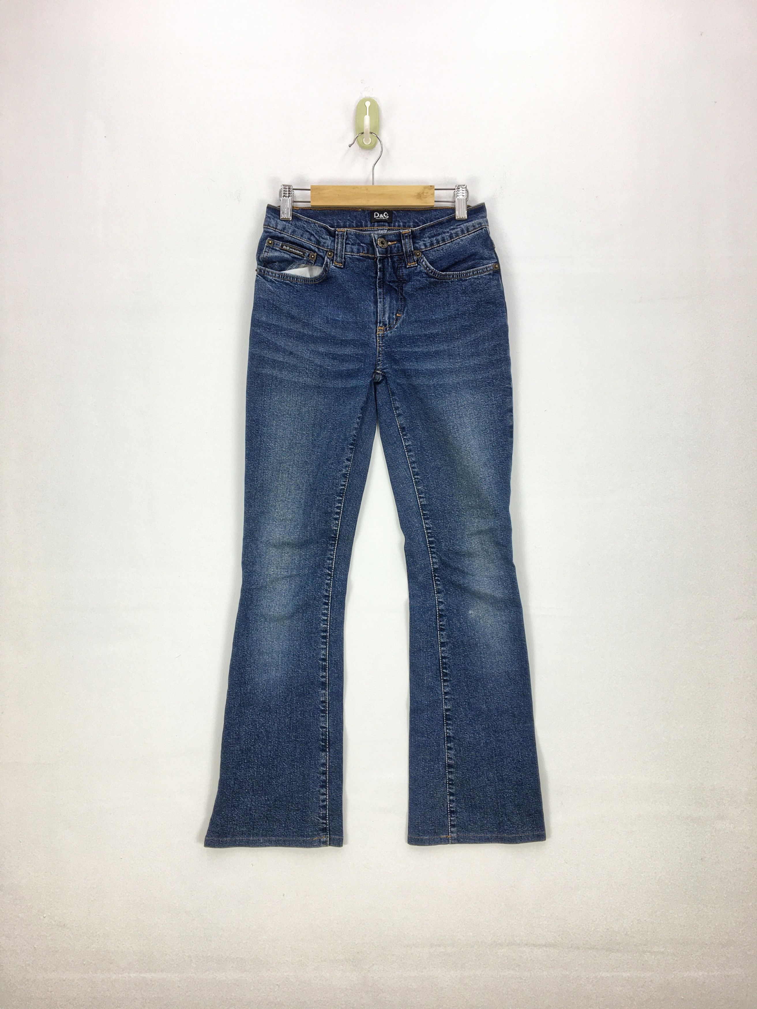 Dolce & Gabbana Vintage Dolce Gabbana Flare Denim Pants Bell Bottom Jeans Size 26" / US 2 / IT 38 - 1 Thumbnail