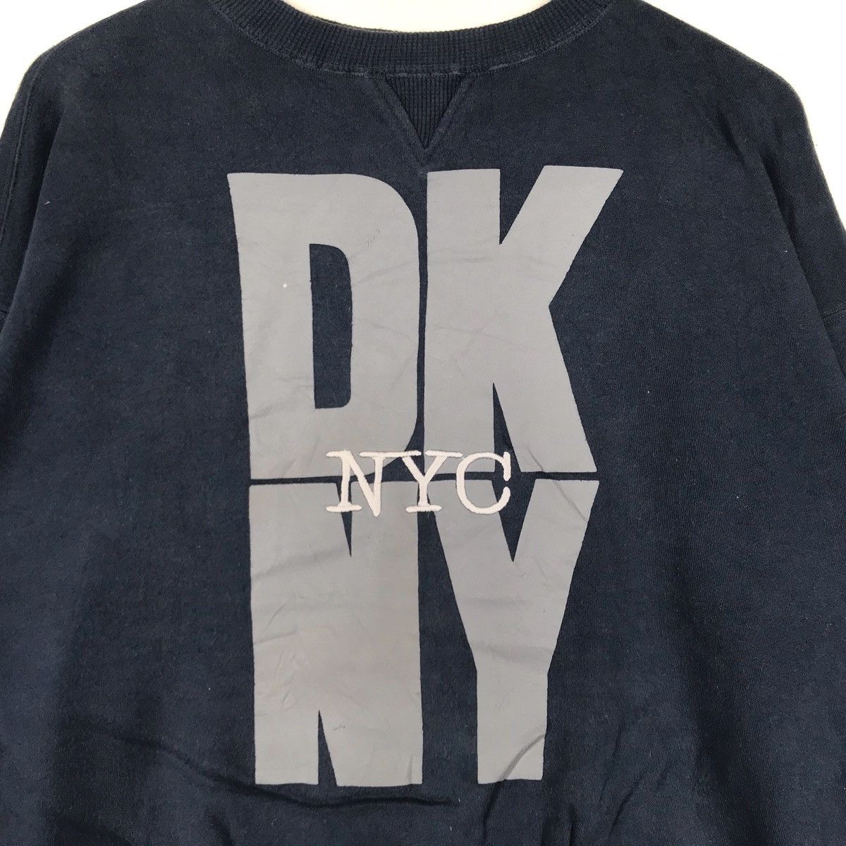 DKNY Vintage Donna Karan New York DKNY Sweatshirt Streetwear Size US L / EU 52-54 / 3 - 2 Thumbnail