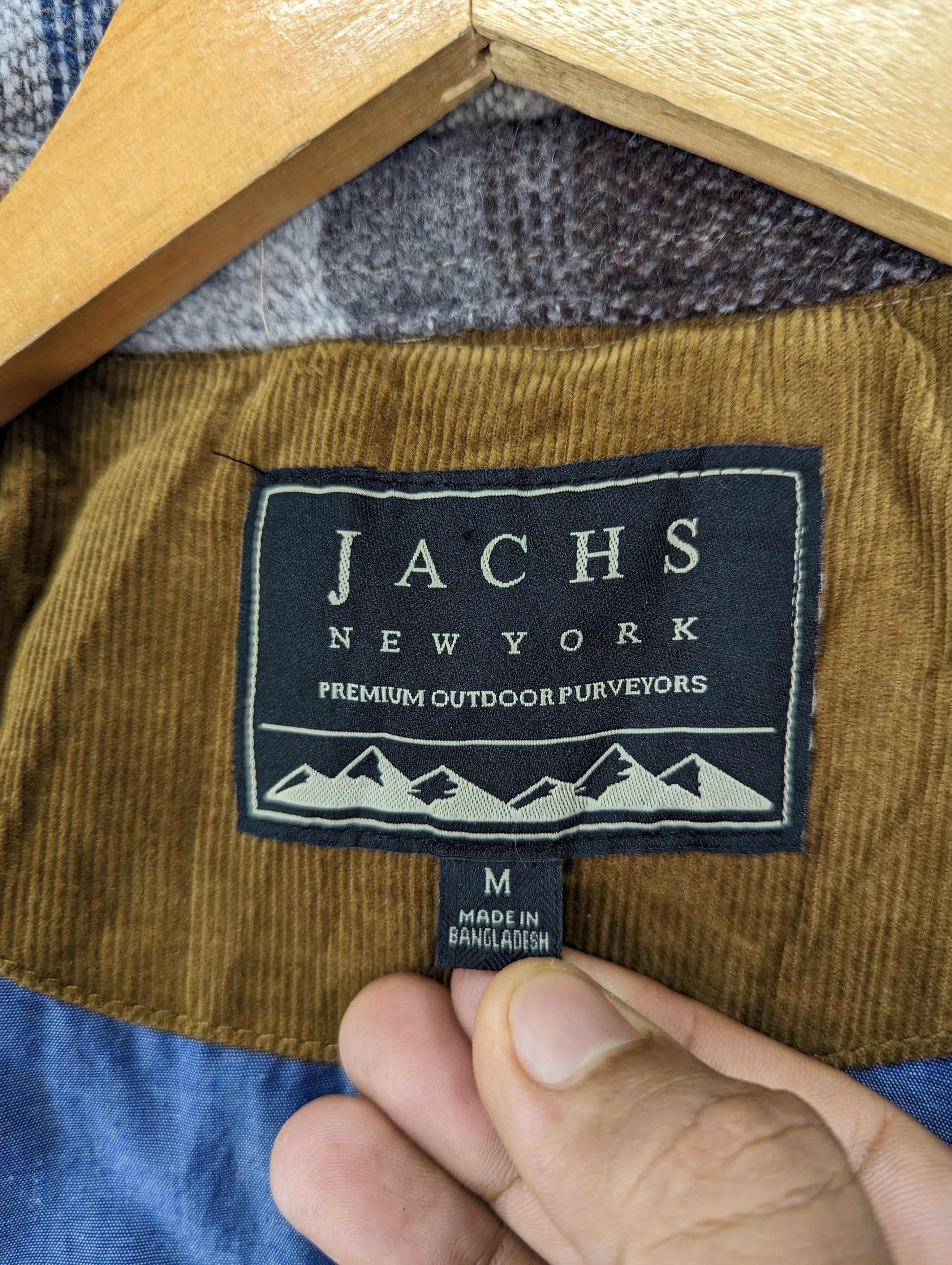 JACHS NY 💥RARE💥Cream Aztec Wool Blend Shirt Jacket Size US M / EU 48-50 / 2 - 9 Thumbnail