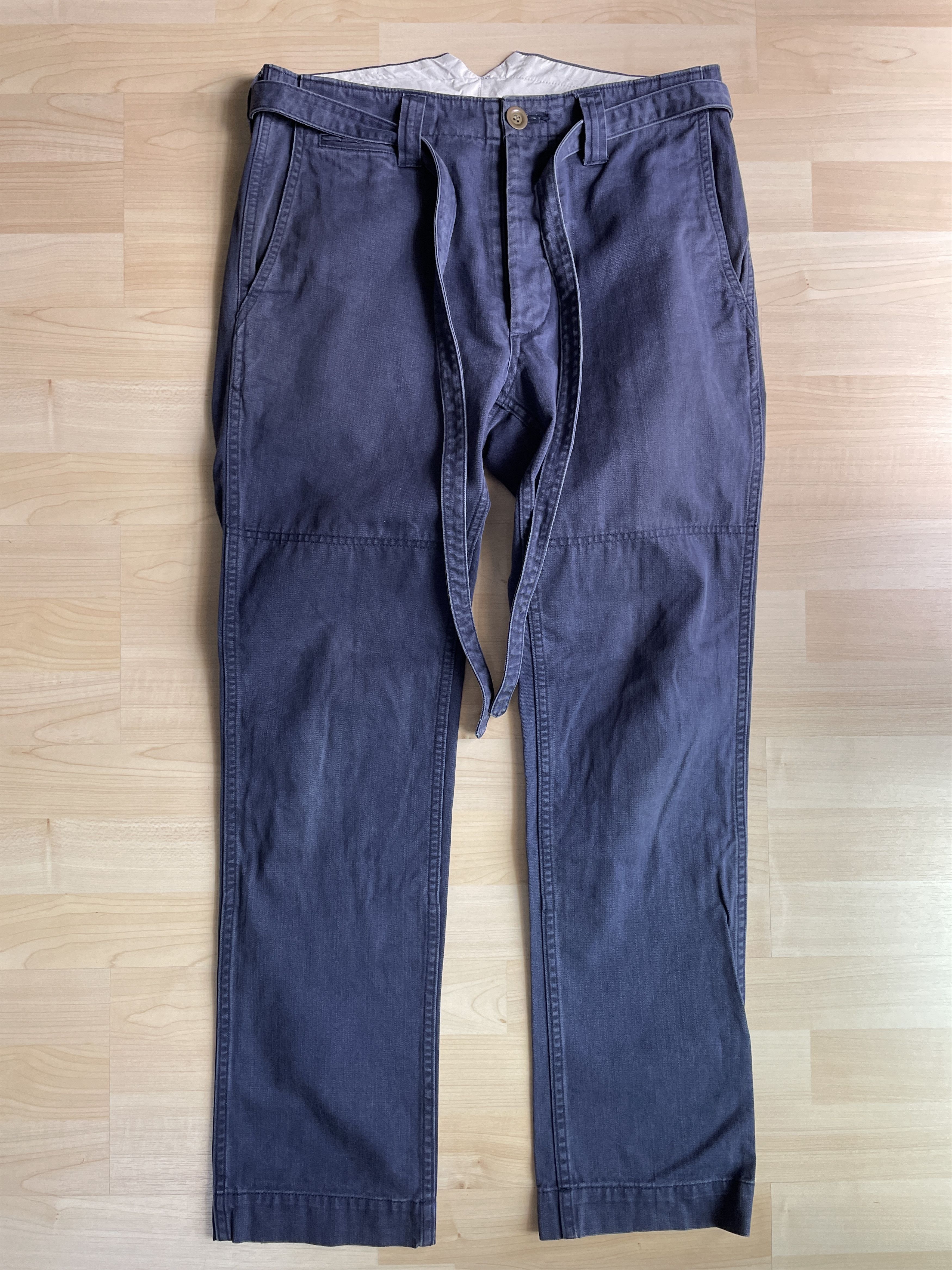 Visvim SLIM INFANTRY PANTS (GIZA) Size US 30 / EU 46 - 1 Thumbnail