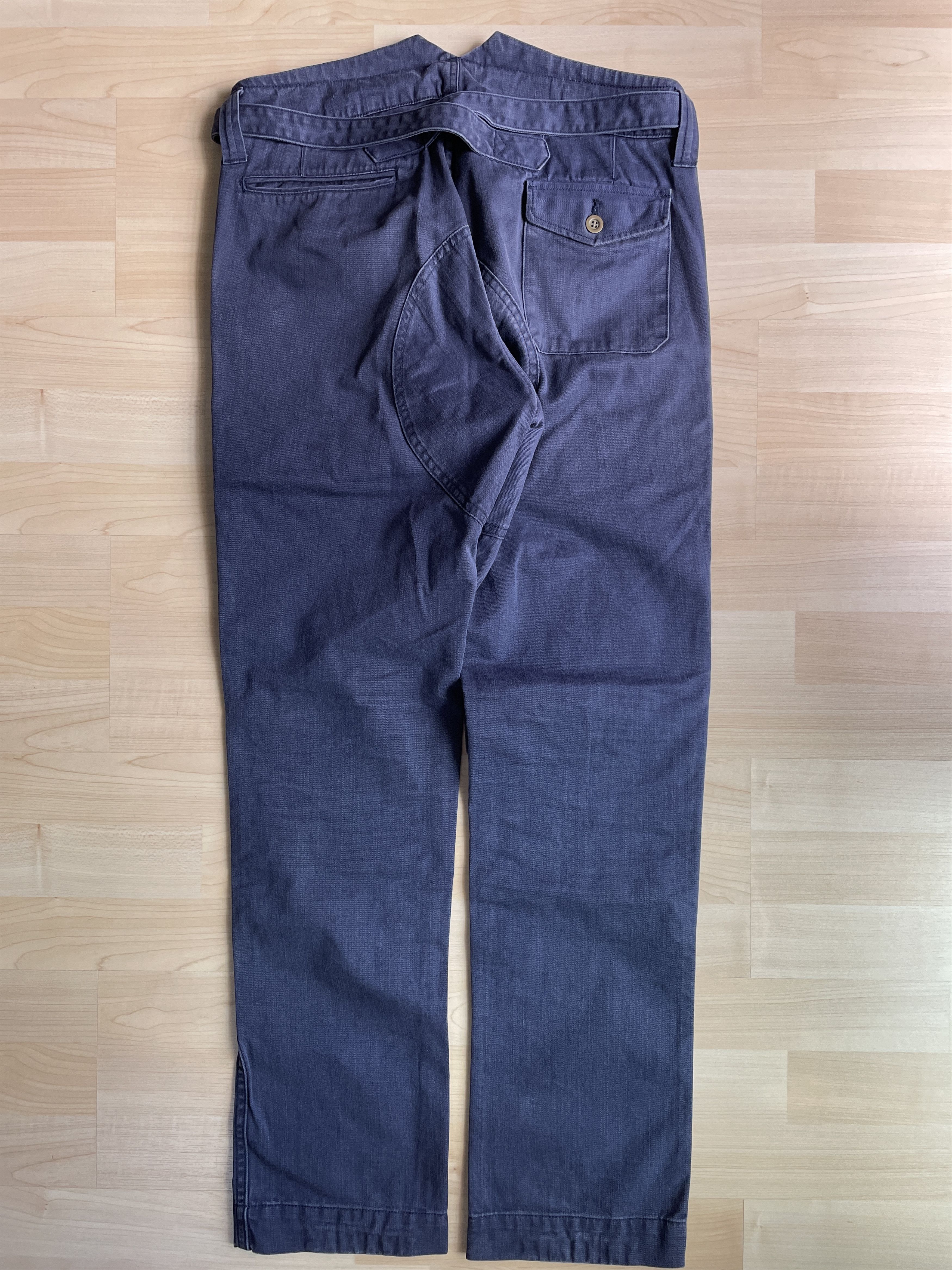 Visvim SLIM INFANTRY PANTS (GIZA) Size US 30 / EU 46 - 5 Thumbnail