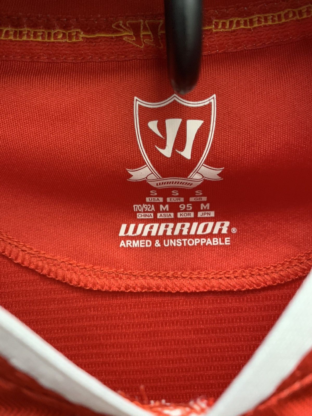 Warrior Liverpool warrior soccer jersey S size standard charted red Size US S / EU 44-46 / 1 - 3 Thumbnail