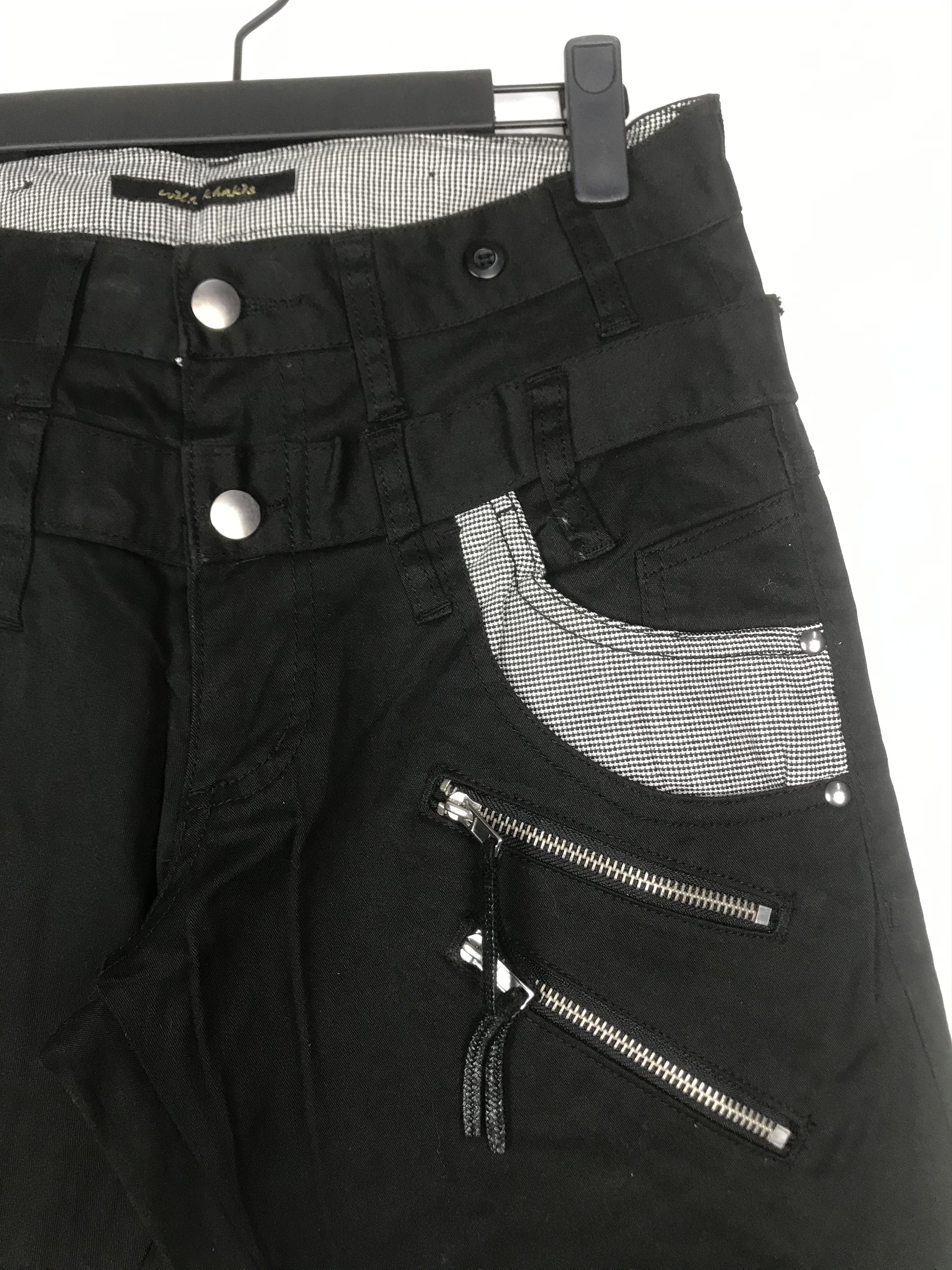 Designer WILD KHAKIS SEDITIONARIES PUNK DESIGN PANT Size US 31 - 2 Thumbnail