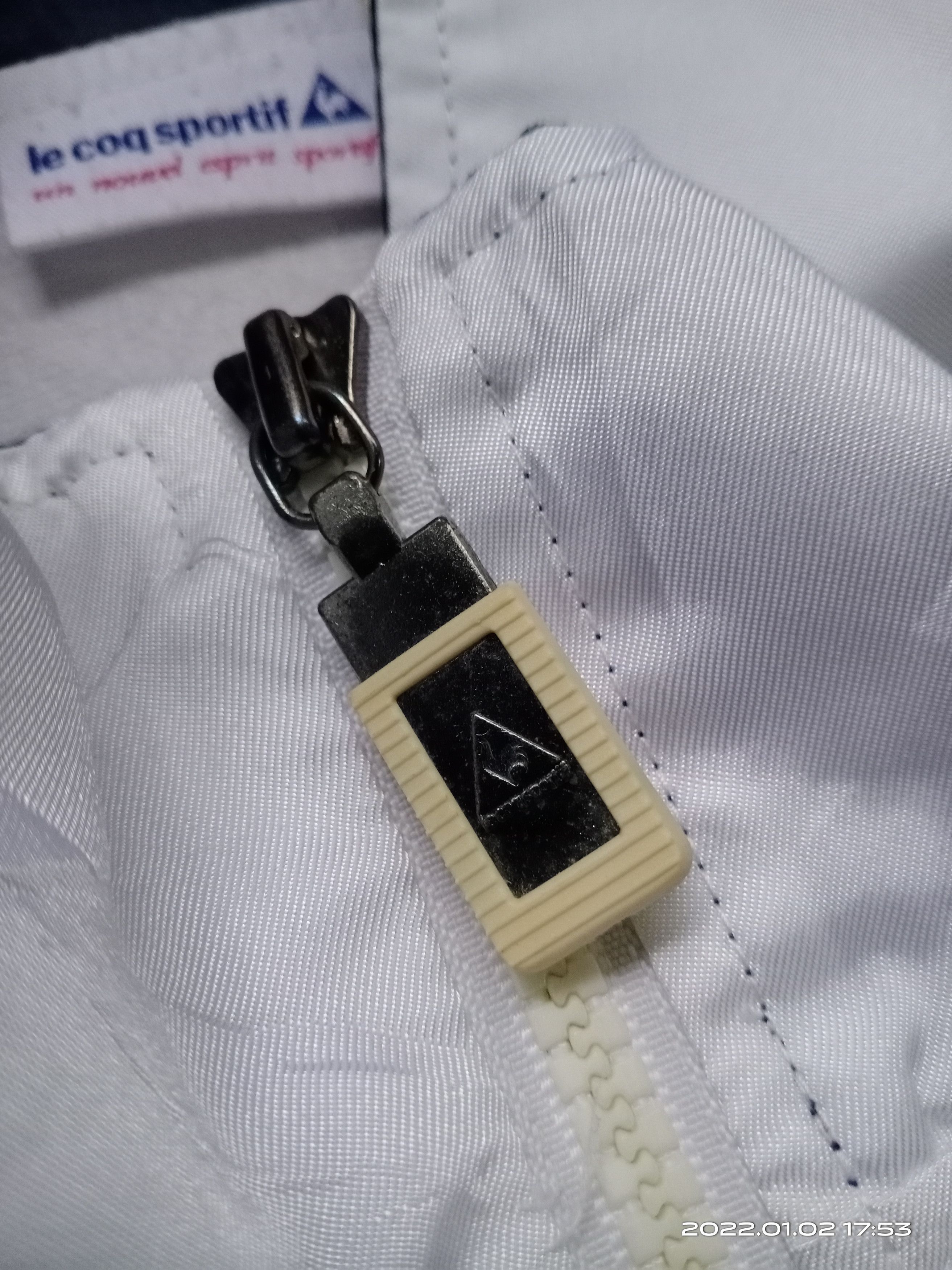 Le Coq Sportif Vintage 90s Lecoqsportif Windbreaker Size US L / EU 52-54 / 3 - 3 Thumbnail