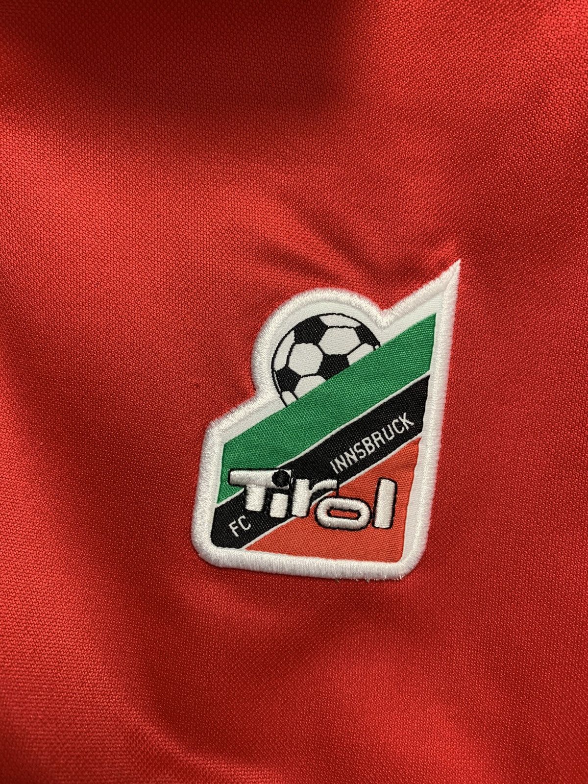 Nike Nike Tirol Innsbruck vintage soccer jersey L sz red Size US L / EU 52-54 / 3 - 4 Thumbnail
