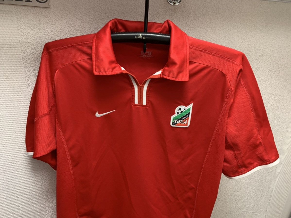 Nike Nike Tirol Innsbruck vintage soccer jersey L sz red Size US L / EU 52-54 / 3 - 3 Thumbnail
