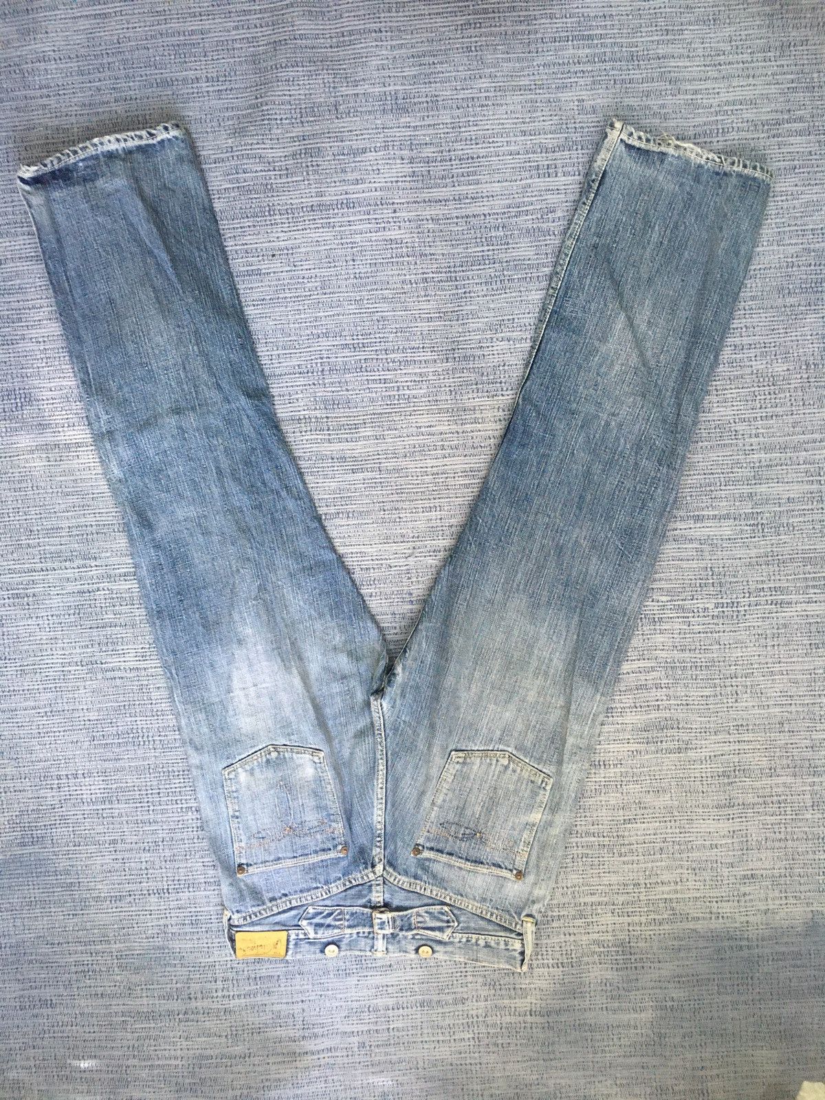 Japanese Brand vintage blue warehouse denim Size US 30 / EU 46 - 6 Thumbnail