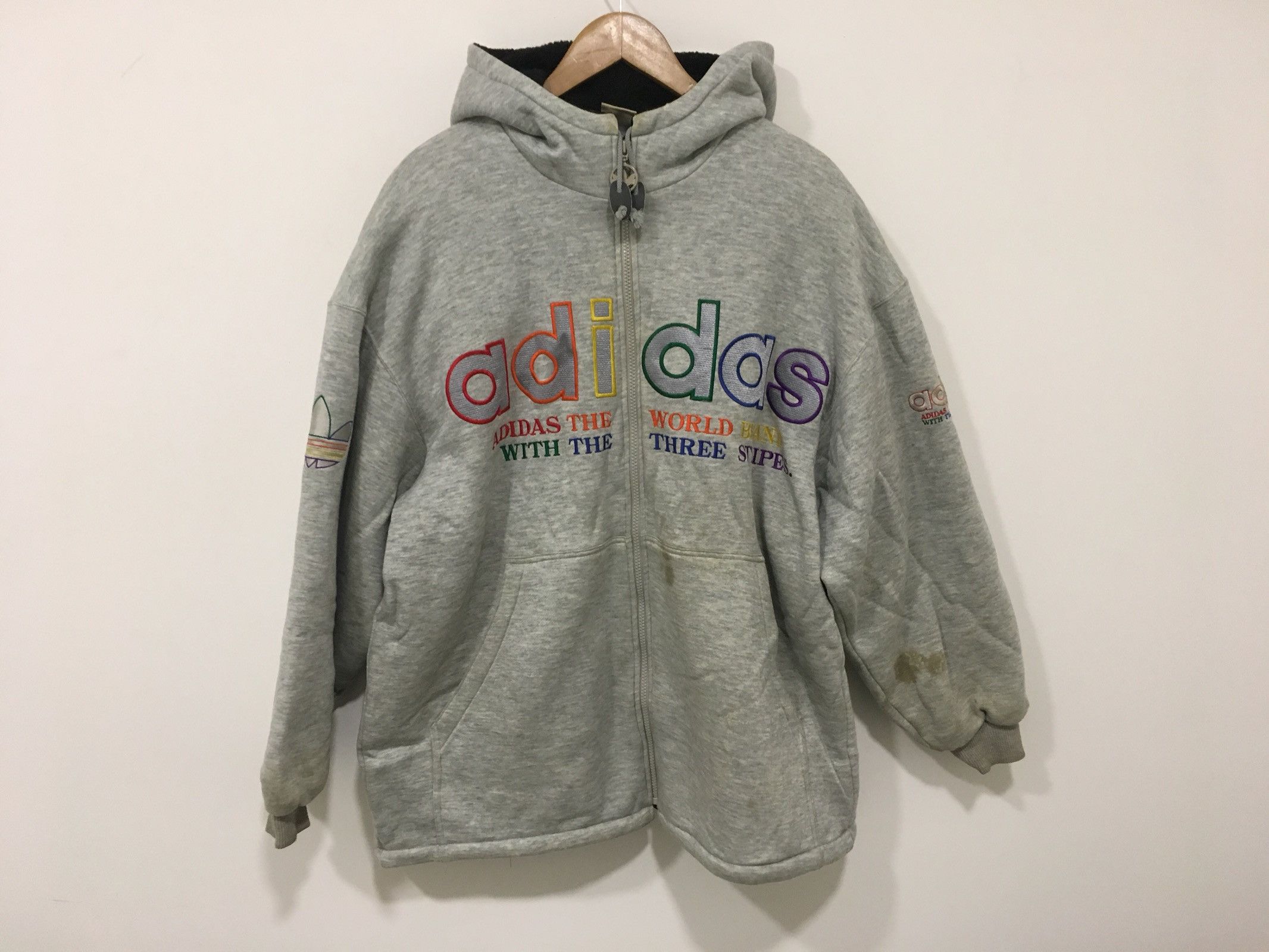 Adidas adidas rainbow hoodie Size US L / EU 52-54 / 3 - 2 Thumbnail