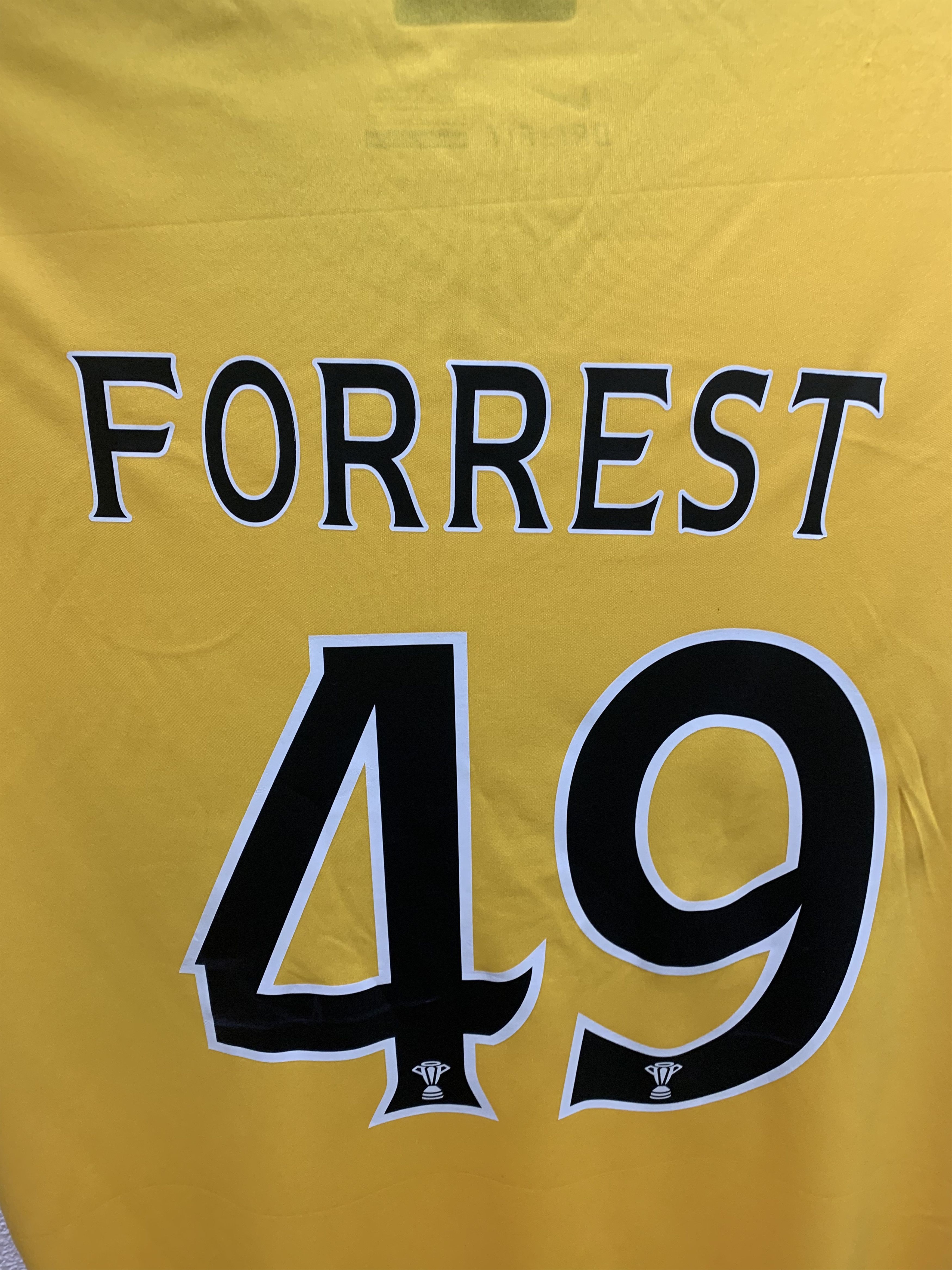Nike Celtic Nike soccer jersey Forrest 49 Xl Yellow Size US XL / EU 56 / 4 - 6 Thumbnail