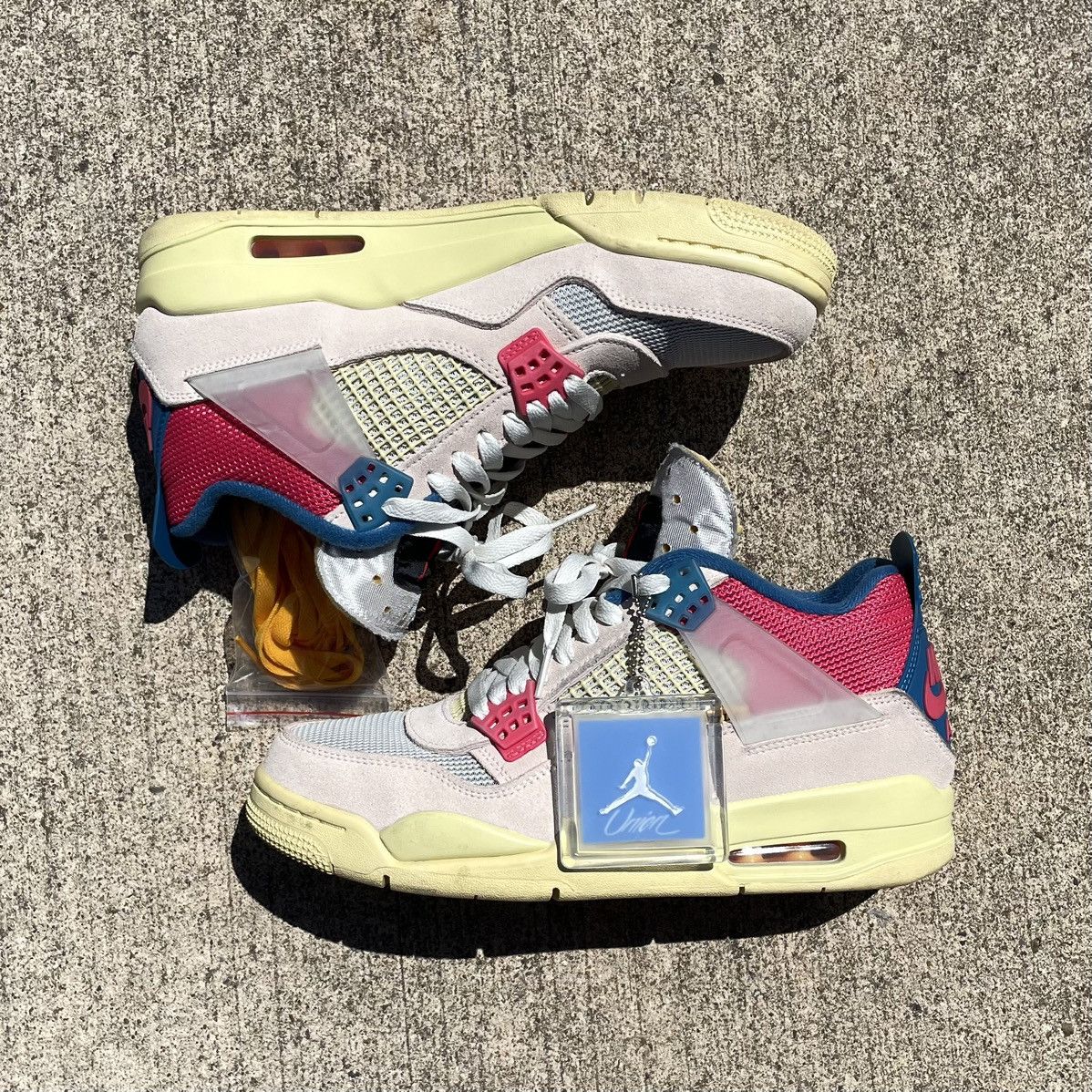 union la x air jordan 4 guava ice
