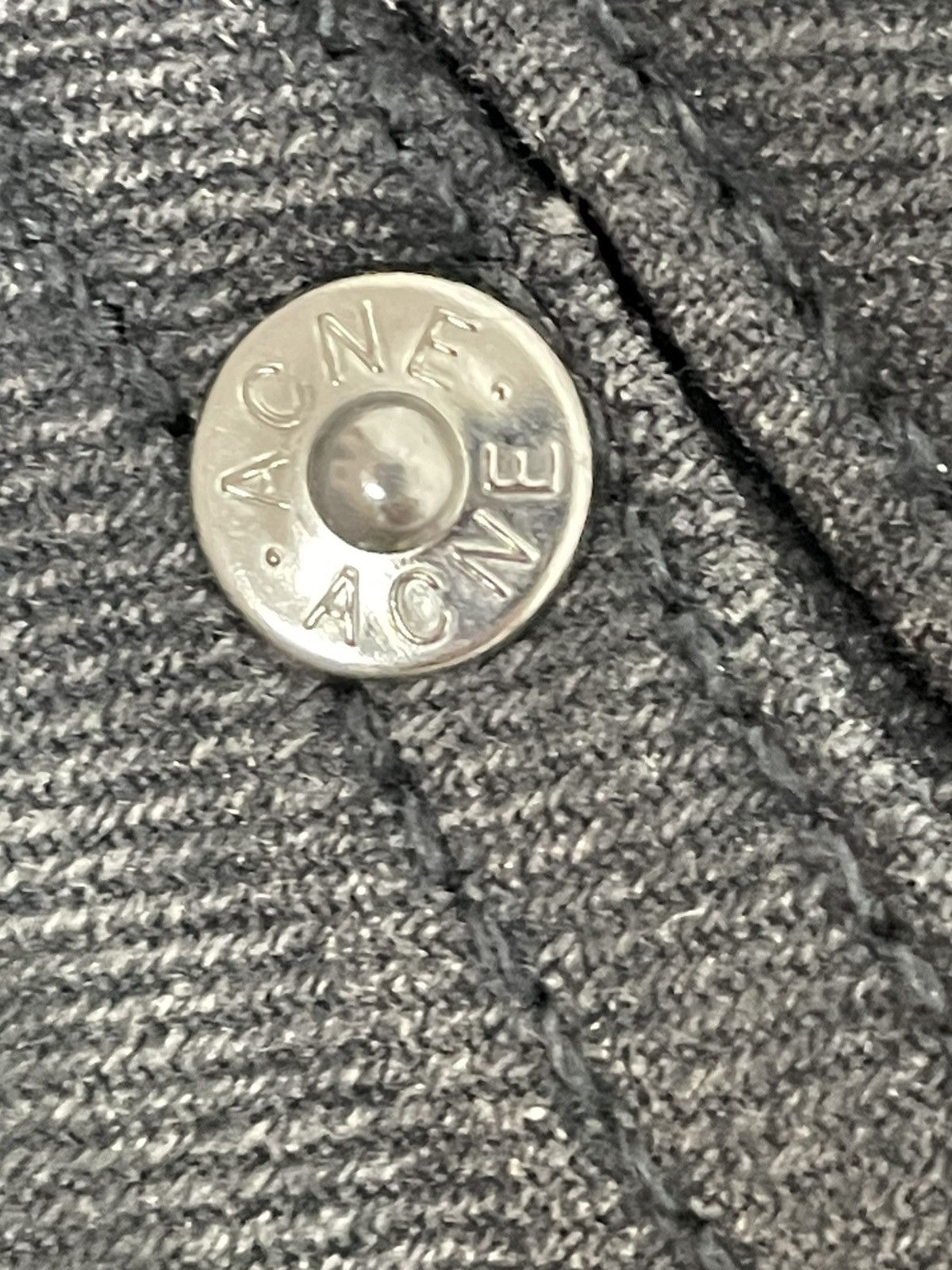 Acne Studios ACNE Max Thor Jean - Tailored MAX/THOR Storlex Grey Black Size US 31 - 7 Thumbnail
