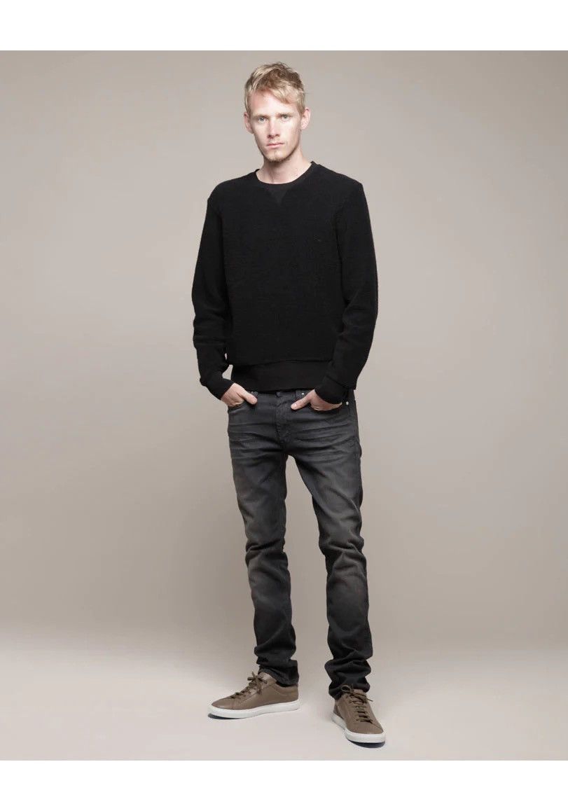 Acne Studios ACNE Max Thor Jean - Tailored MAX/THOR Storlex Grey Black Size US 31 - 1 Thumbnail