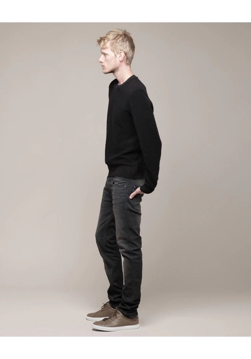 Acne Studios ACNE Max Thor Jean - Tailored MAX/THOR Storlex Grey Black Size US 31 - 2 Thumbnail