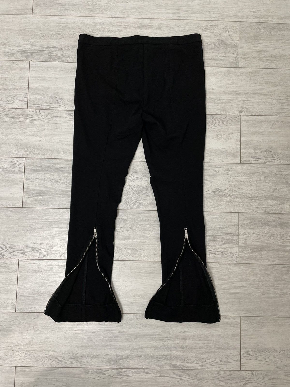 Acne Studios ACNE Skinny Pants LAST Black Zippers Back Trousers Size 27" / US 4 / IT 40 - 13 Thumbnail