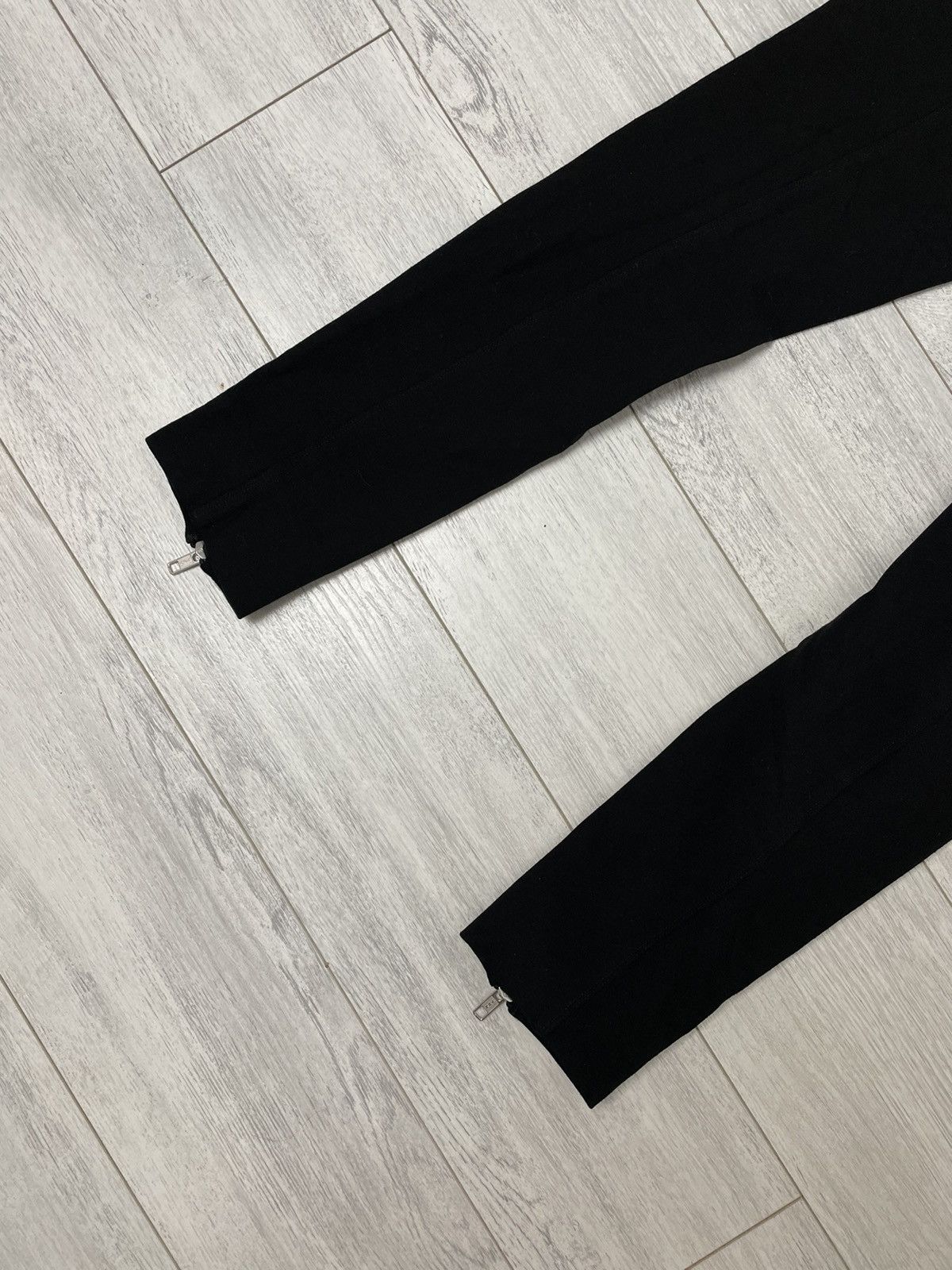 Acne Studios ACNE Skinny Pants LAST Black Zippers Back Trousers Size 27" / US 4 / IT 40 - 4 Thumbnail