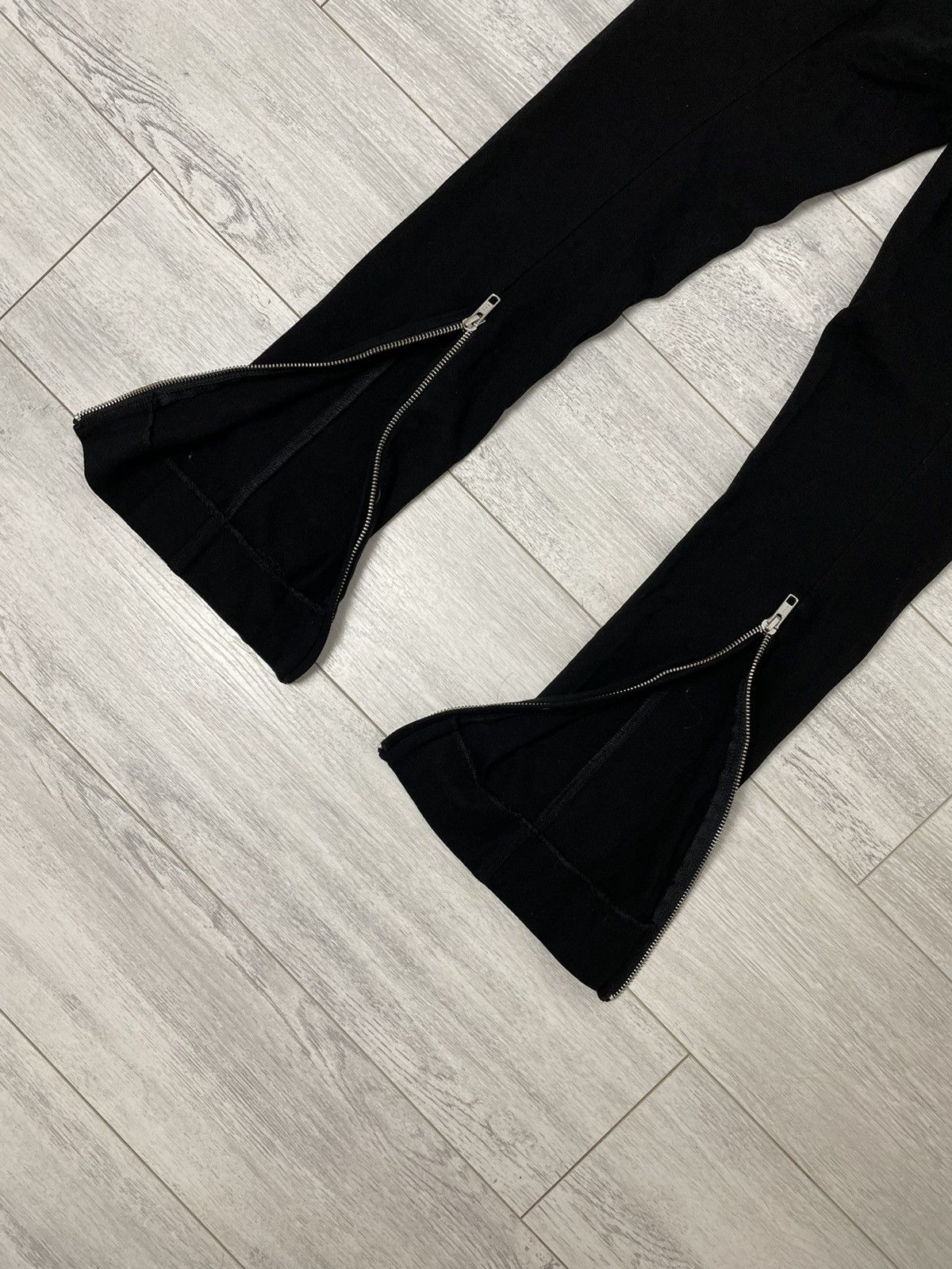 Acne Studios ACNE Skinny Pants LAST Black Zippers Back Trousers Size 27" / US 4 / IT 40 - 14 Thumbnail