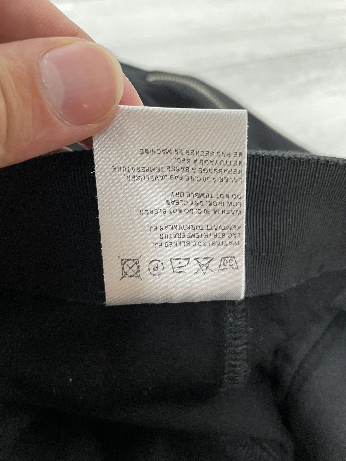 Acne Studios ACNE Skinny Pants LAST Black Zippers Back Trousers Size 27" / US 4 / IT 40 - 16 Thumbnail