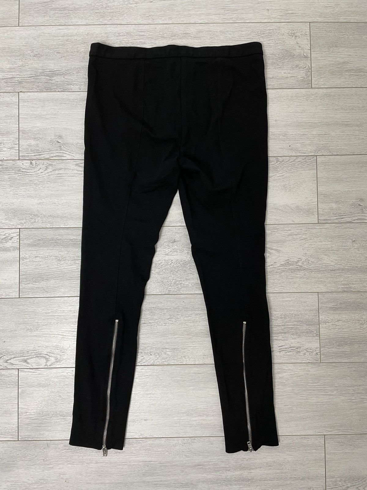 Acne Studios ACNE Skinny Pants LAST Black Zippers Back Trousers Size 27" / US 4 / IT 40 - 9 Thumbnail